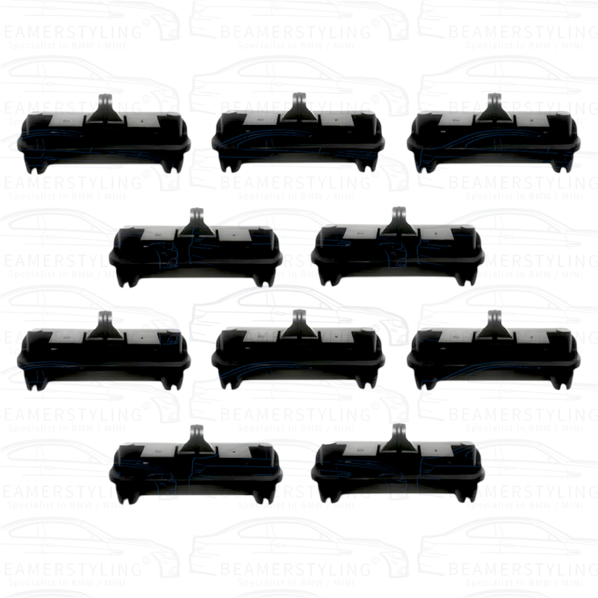 Front lip - BMW 3 Serie E30 - IS look - inclusief 10x OEM clips | 87-94
