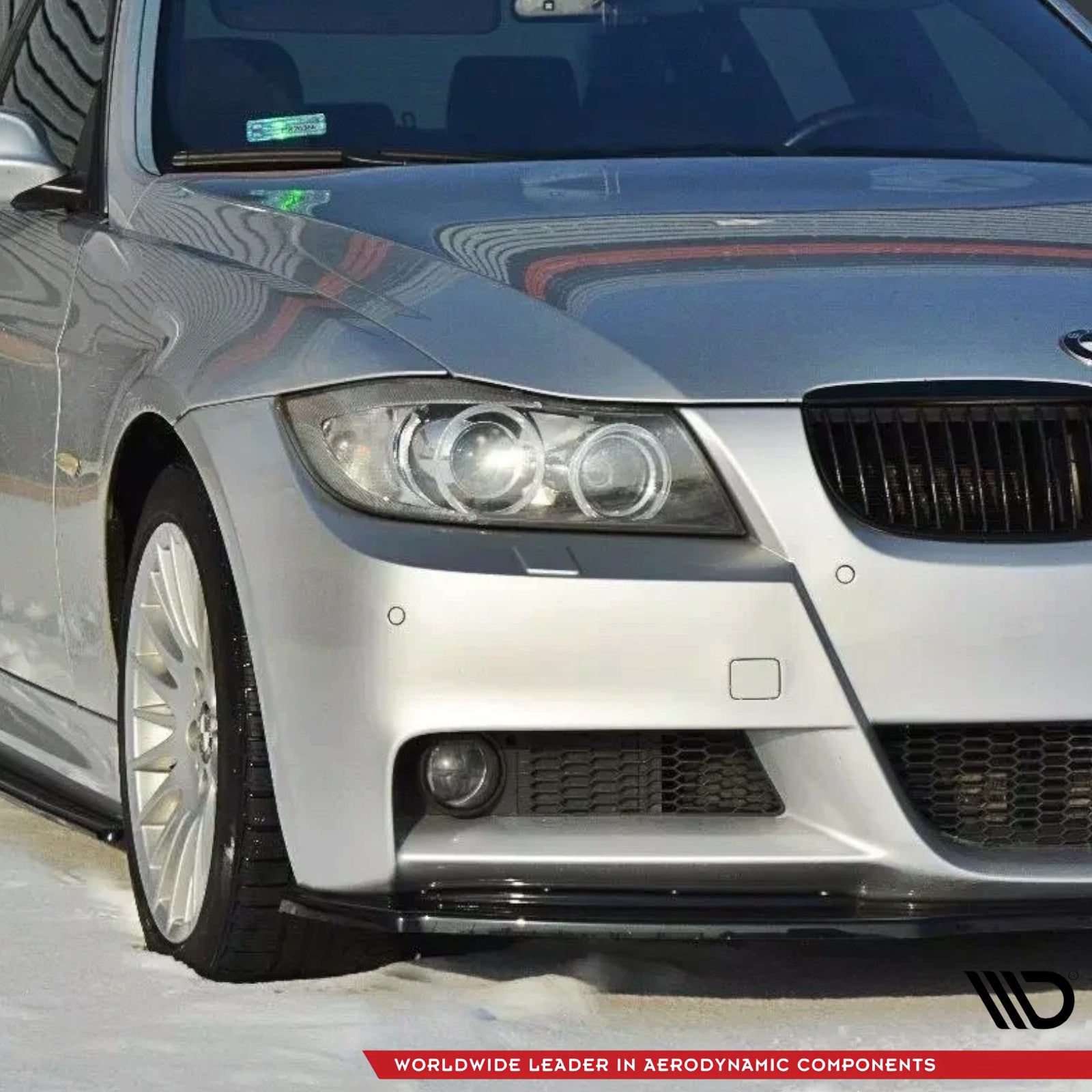 Front Lip - BMW 3 Serie E90 / E91 - M Pakket - Maxton Design | 2005-2008