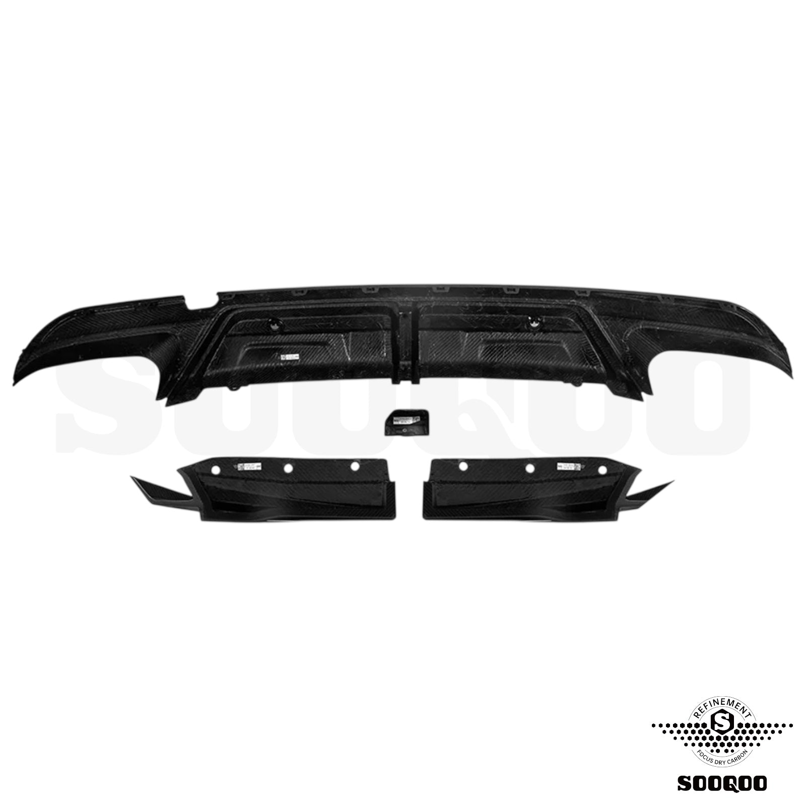 Carbon Diffuser - BMW X5 M F95LCI - Pre-Preg | Sooqoo