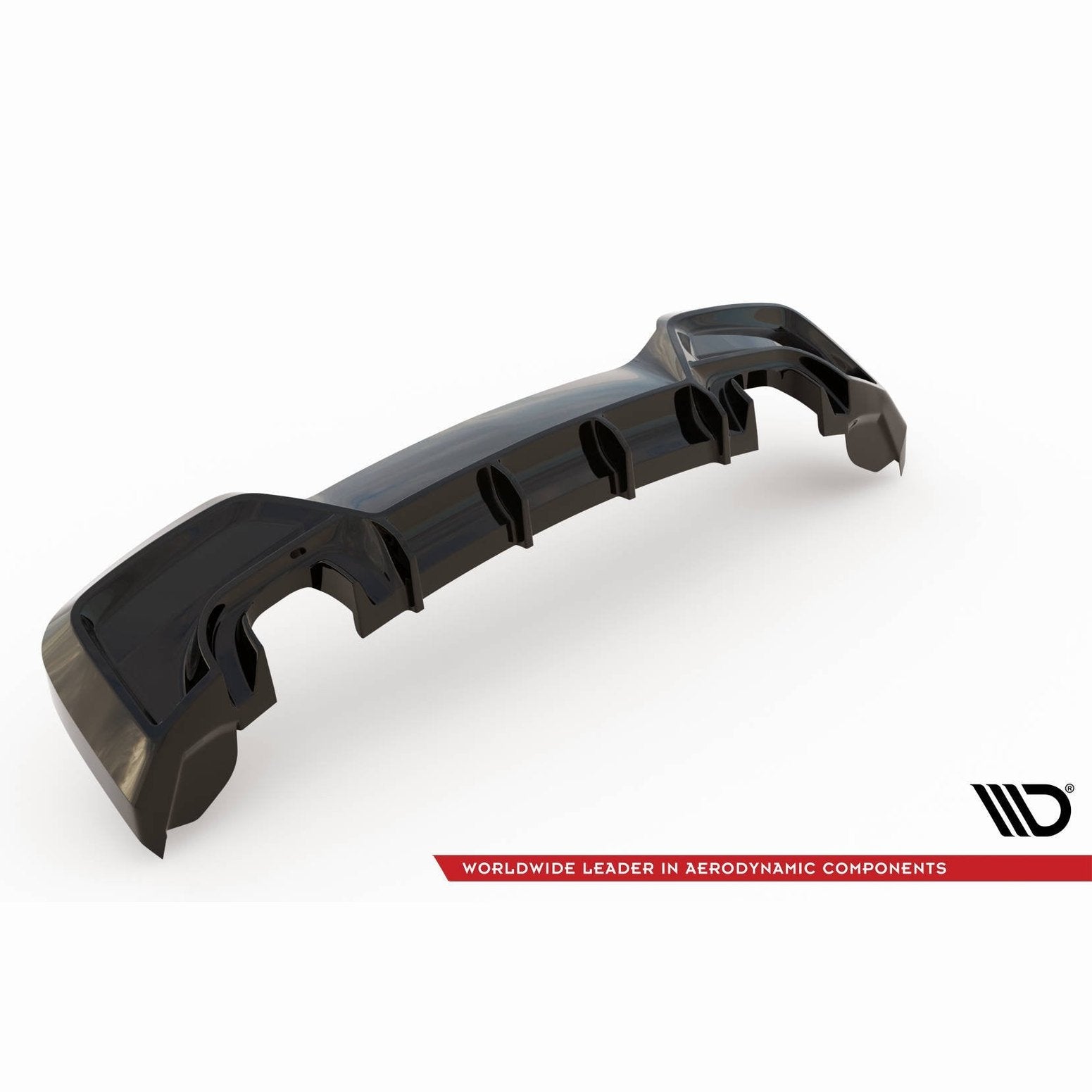 Diffuser - BMW F20 / F21 - Hoogglans Zwart - M135I - Maxton Design | 2011-2015