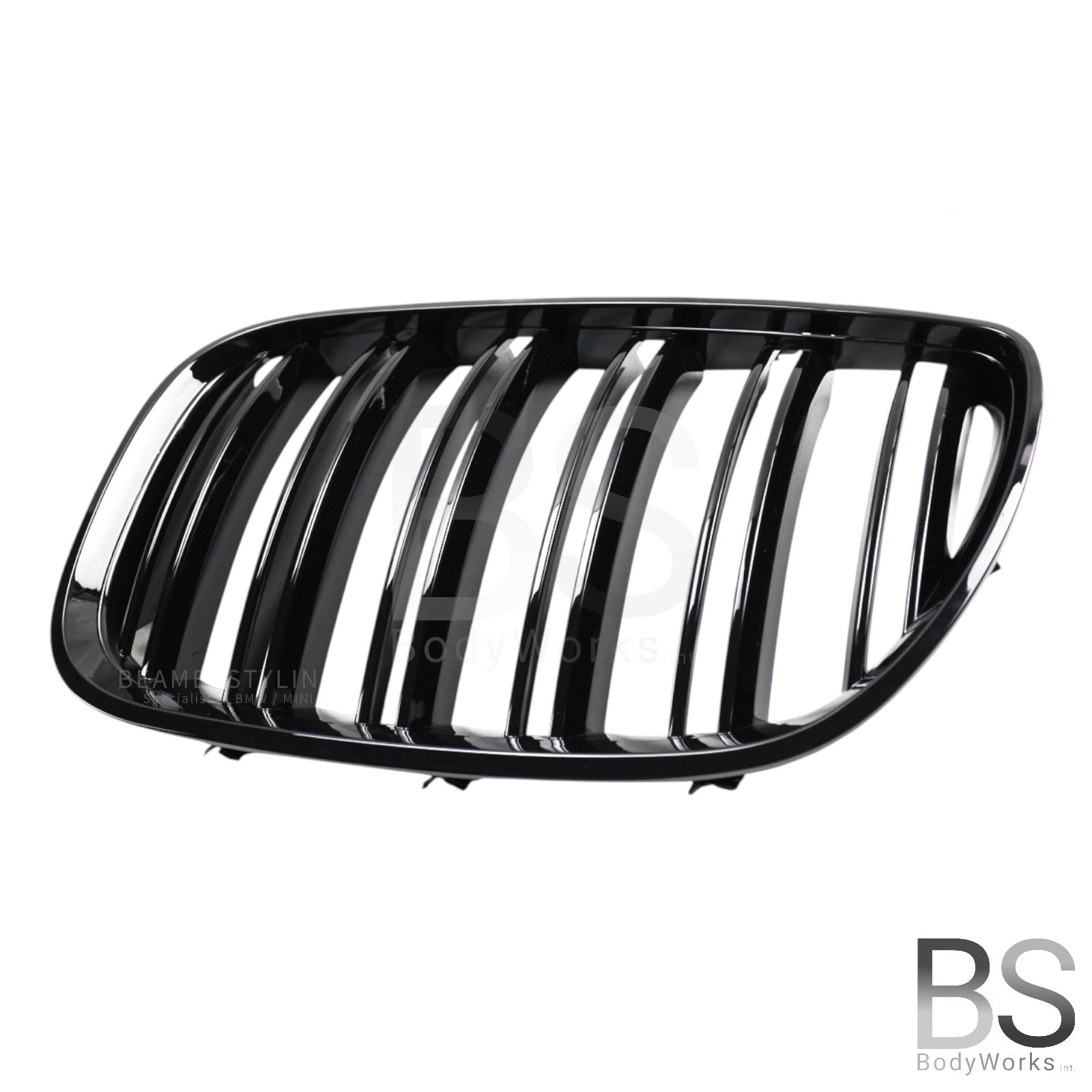 Nieren - BMW X5 E53 - M Look - Hoogglans Zwart | 12/2003-2006