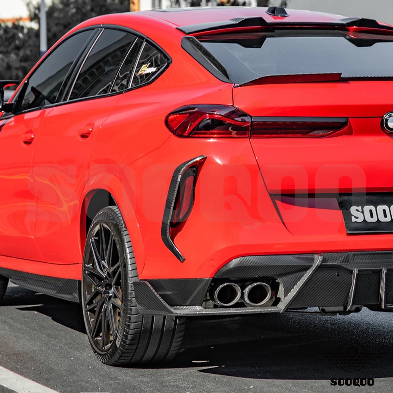 Carbon Air Vent Covers - BMW X6 M F96 - Pre-Preg | Sooqoo