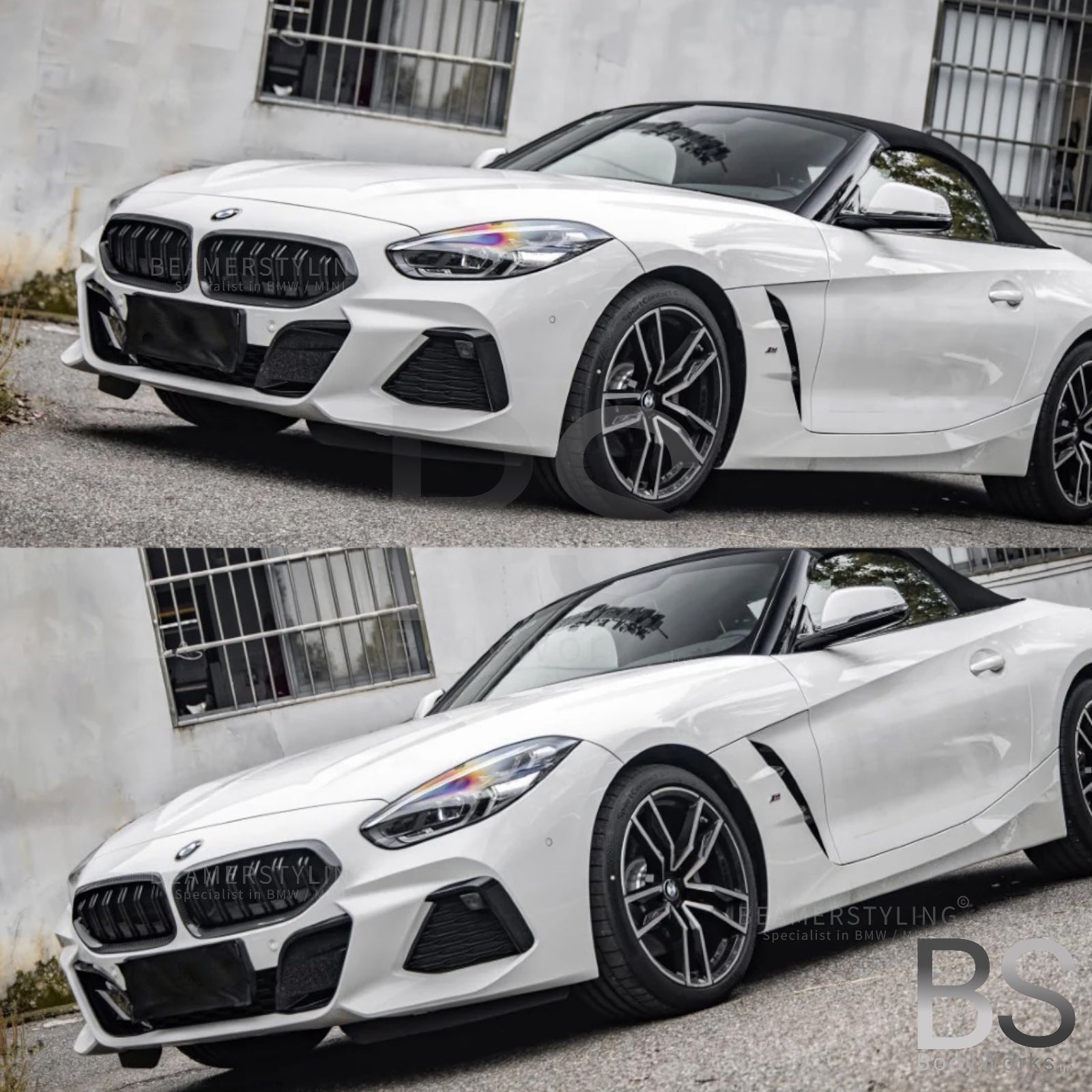 Nieren - BMW Z4 G29 - M Look - Hoogglans Zwart | 2018-2022