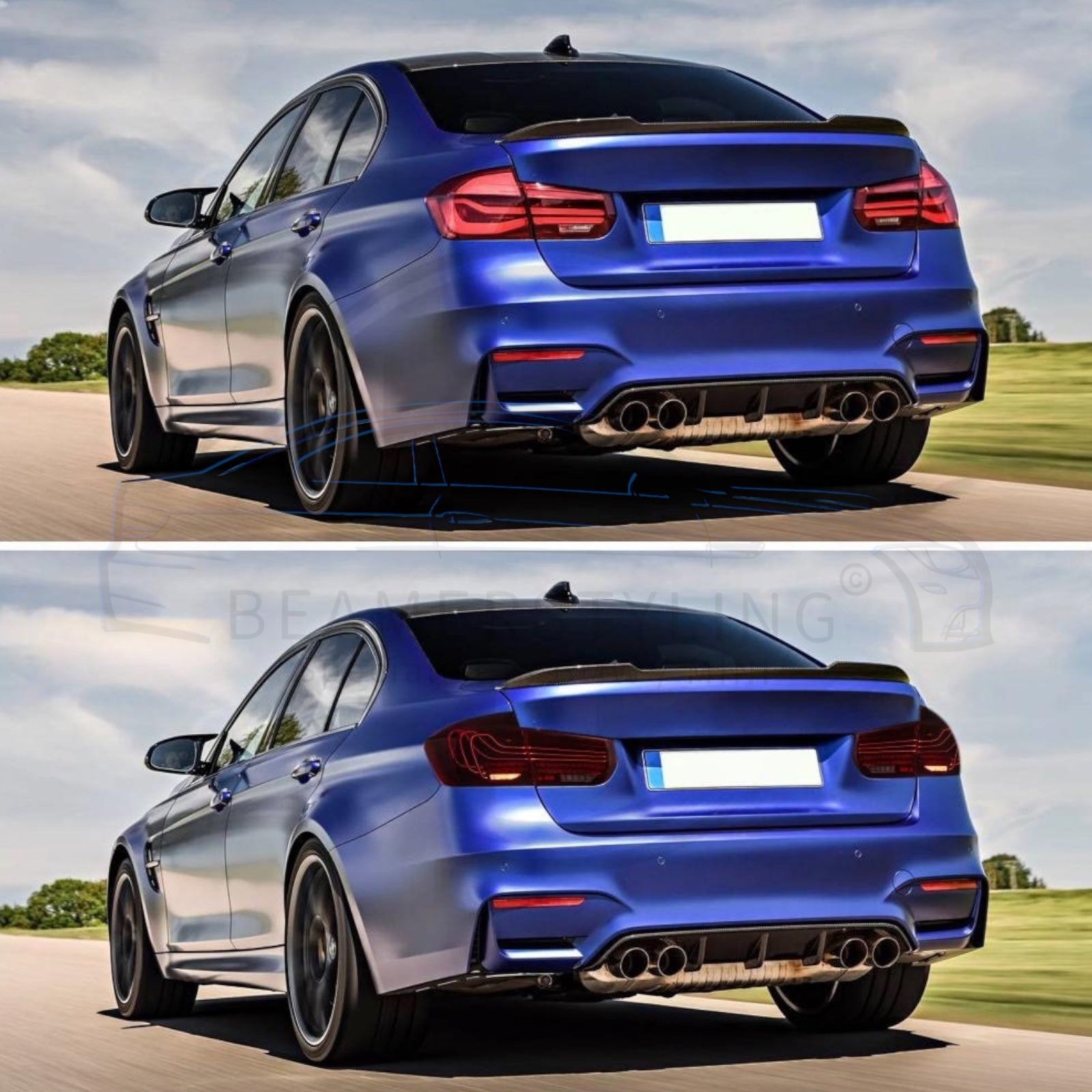 Laser Achterlichten - BMW F30 / F80 - Rood | 2012-2019