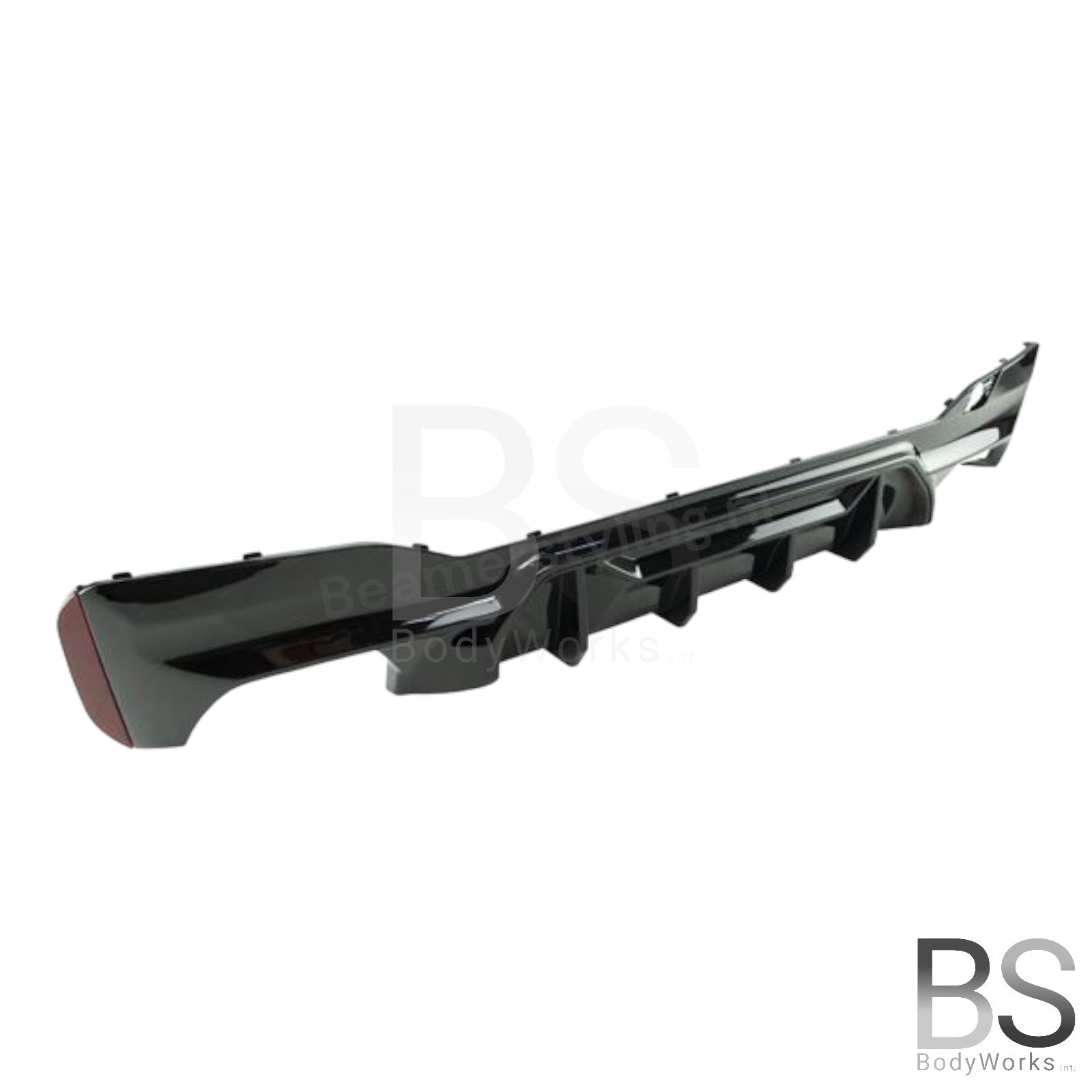 Diffuser - BMW G30 / G31 - Competition Look - Hoogglans Zwart | 17-23