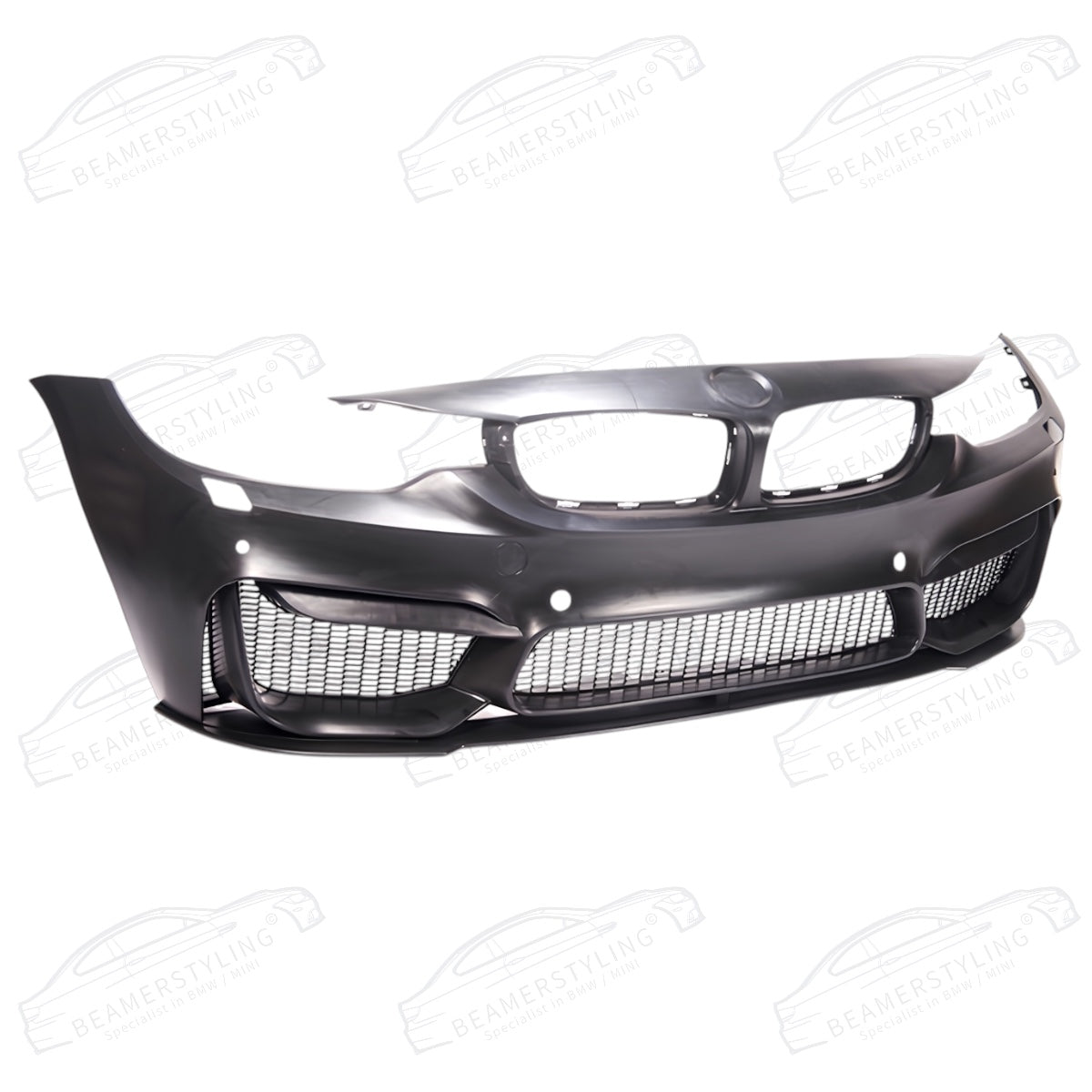 Voorbumper - BMW F32 / F33 / F36 - M4 Look + Front lip - Met PDC/SRA | 2013-2021