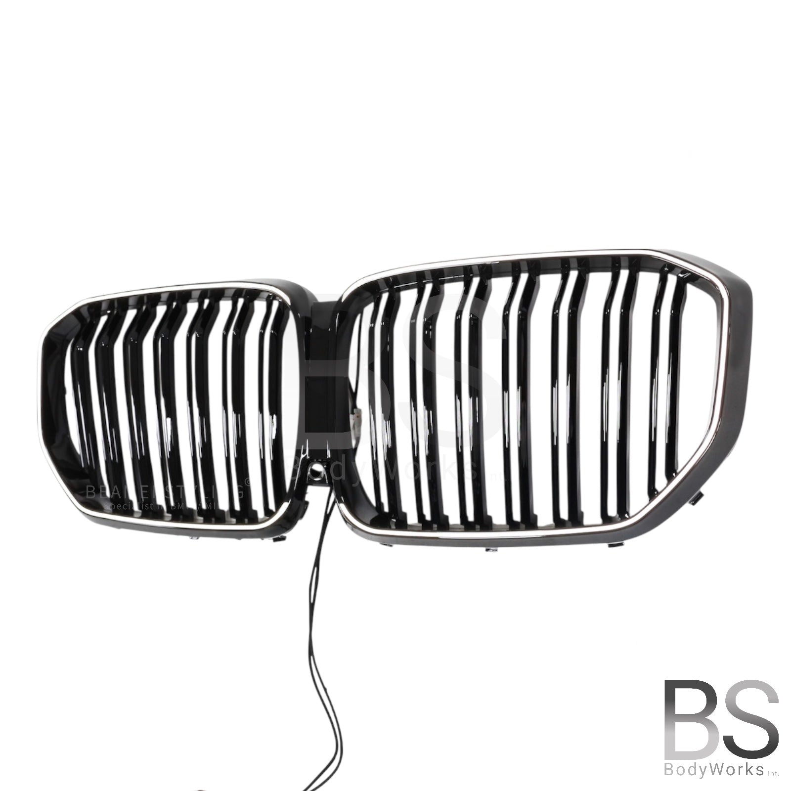 Nieren - BMW X5 G05 - LED - M Look - Hoogglans Zwart | 2018-03/2023