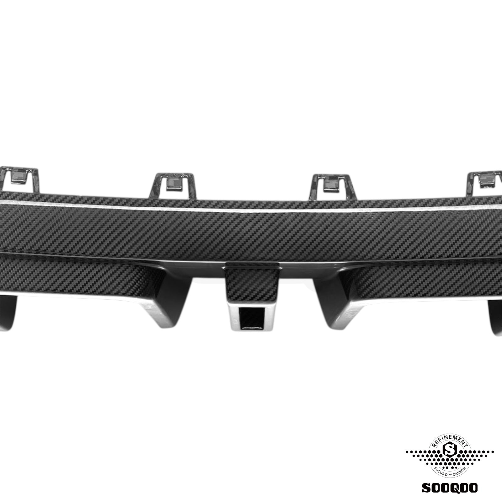 Carbon Diffuser - BMW X6 G06LCI - Met Remlicht - Pre-Preg | Sooqoo