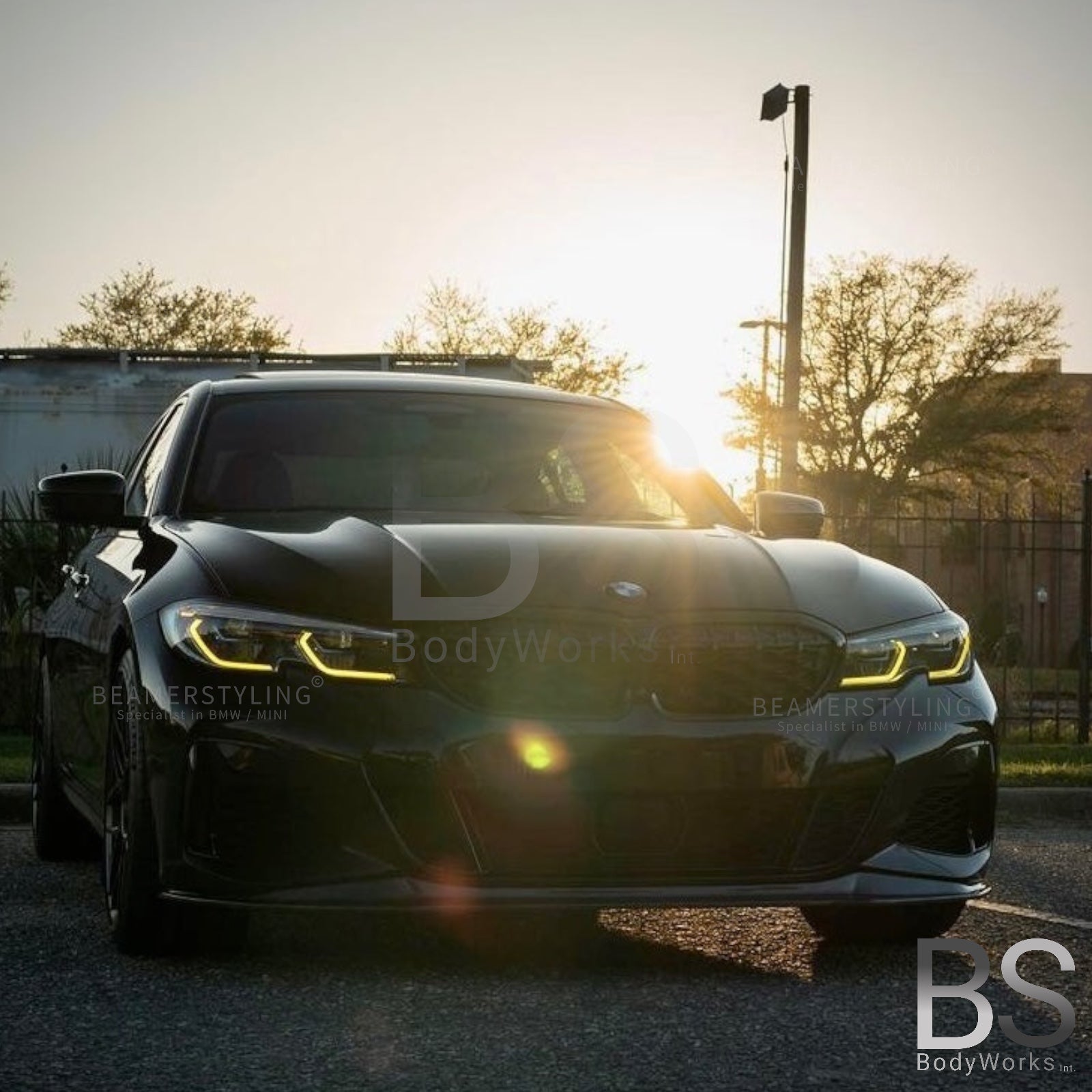 Drl Modules - BMW G20 / G21 - Yellow LED - Laser - CSL Style | 18-22