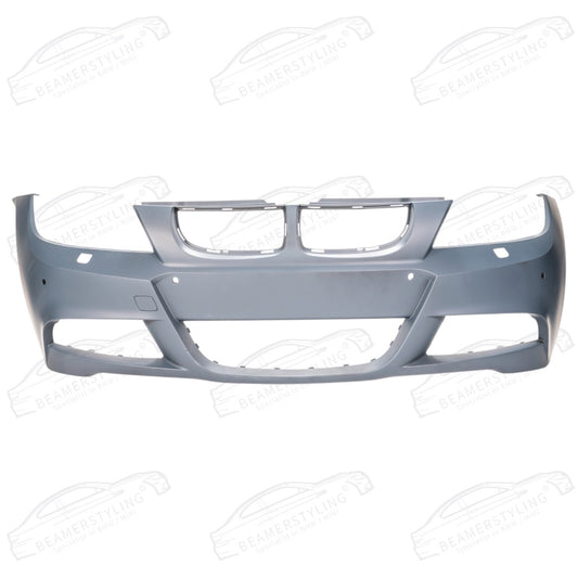 Voorbumper - BMW E90 / E91 - LCI M Pakket look - Met PDC & SRA | 2005-2008