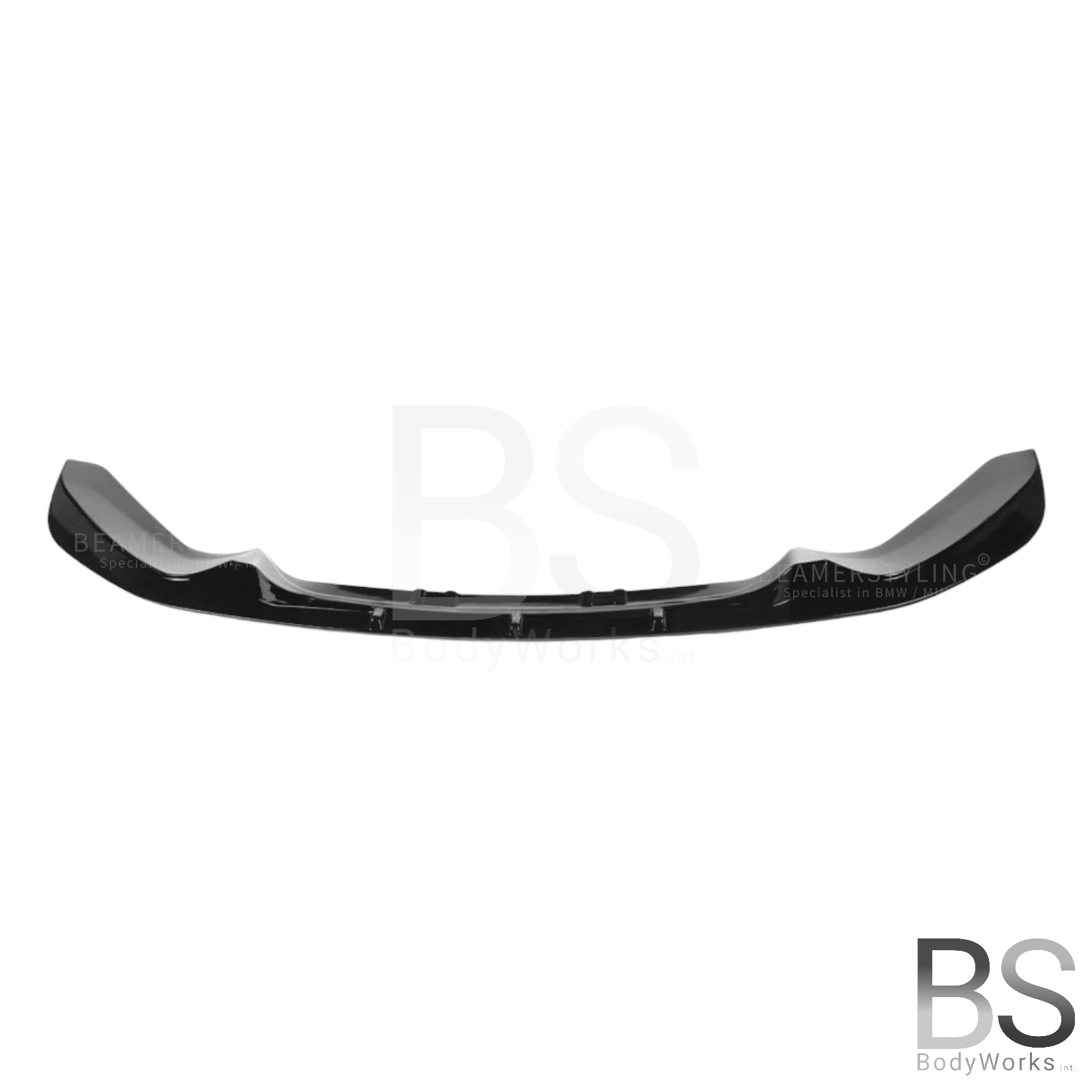 Front lip - BMW F20LCI / F21LCI - AK Look - Hoogglans Zwart | 2015-2019