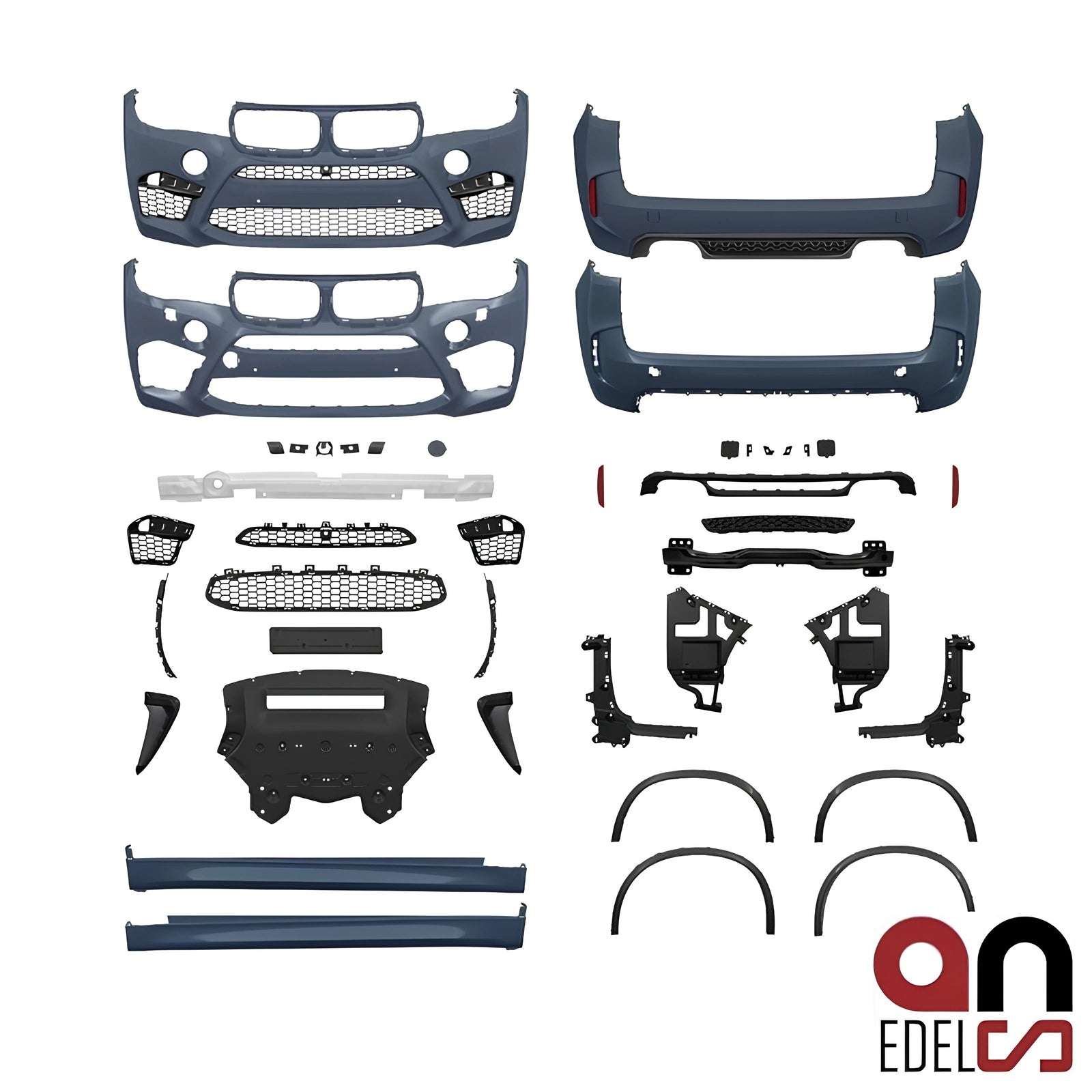 Bumper Pakket - BMW X5 F15 Suv - Compleet - F85 Evo Look | 2013-2018