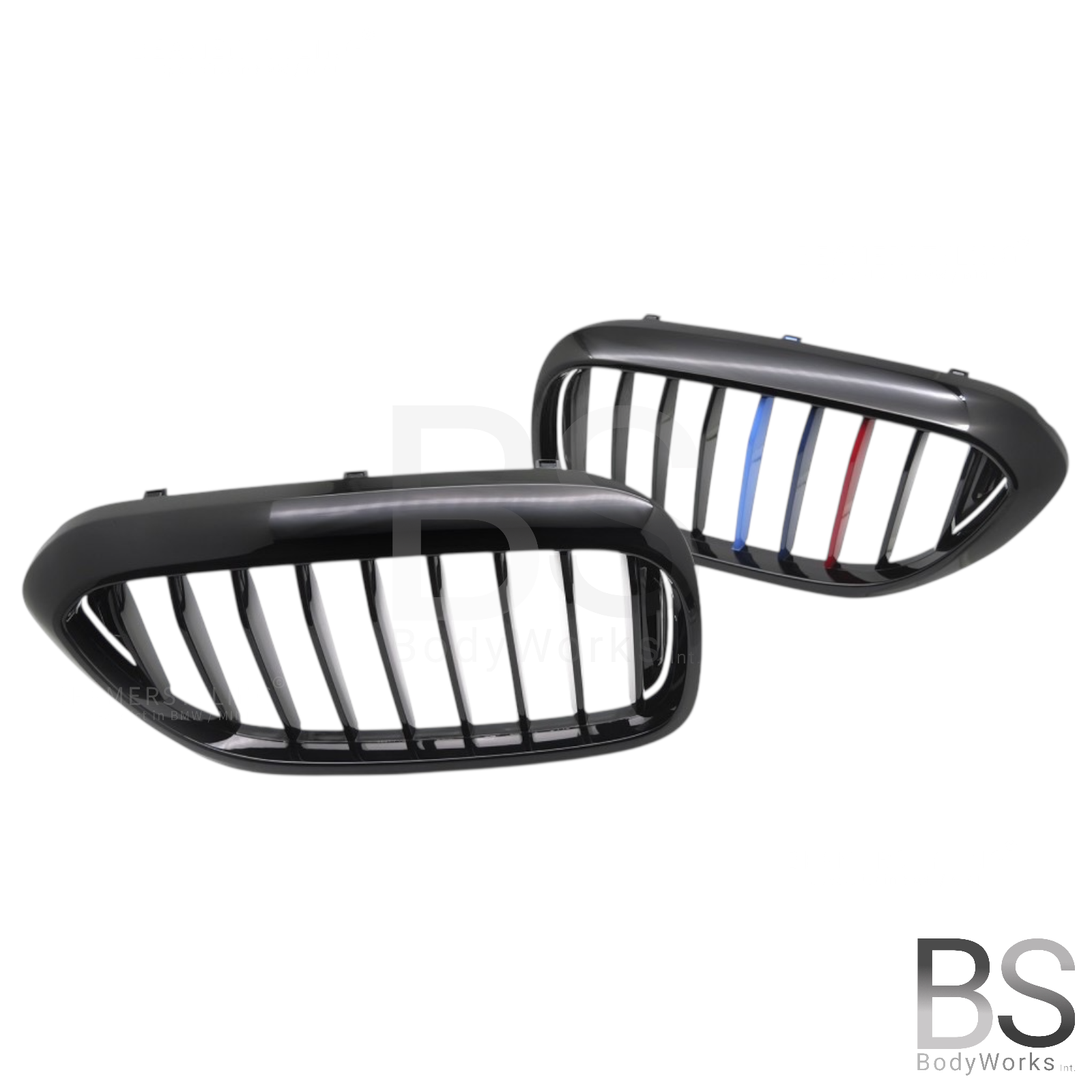 Nieren - BMW G30 / G31 - M Kleuren - Hoogglans Zwart | 2017-2020