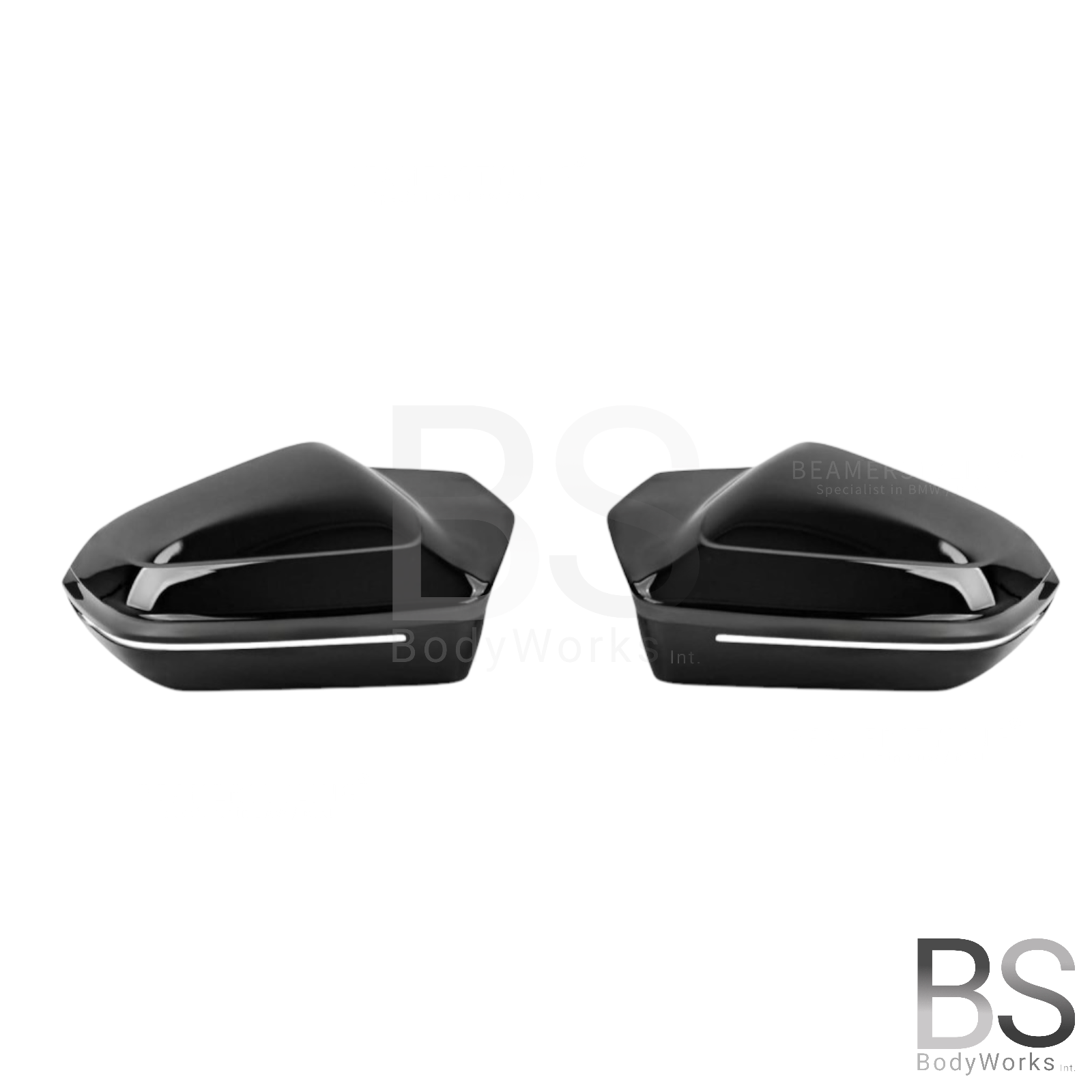 Spiegelkappen - BMW G60 / G61 / G90 / G99 - M Look - Hoogglans Zwart | 23+
