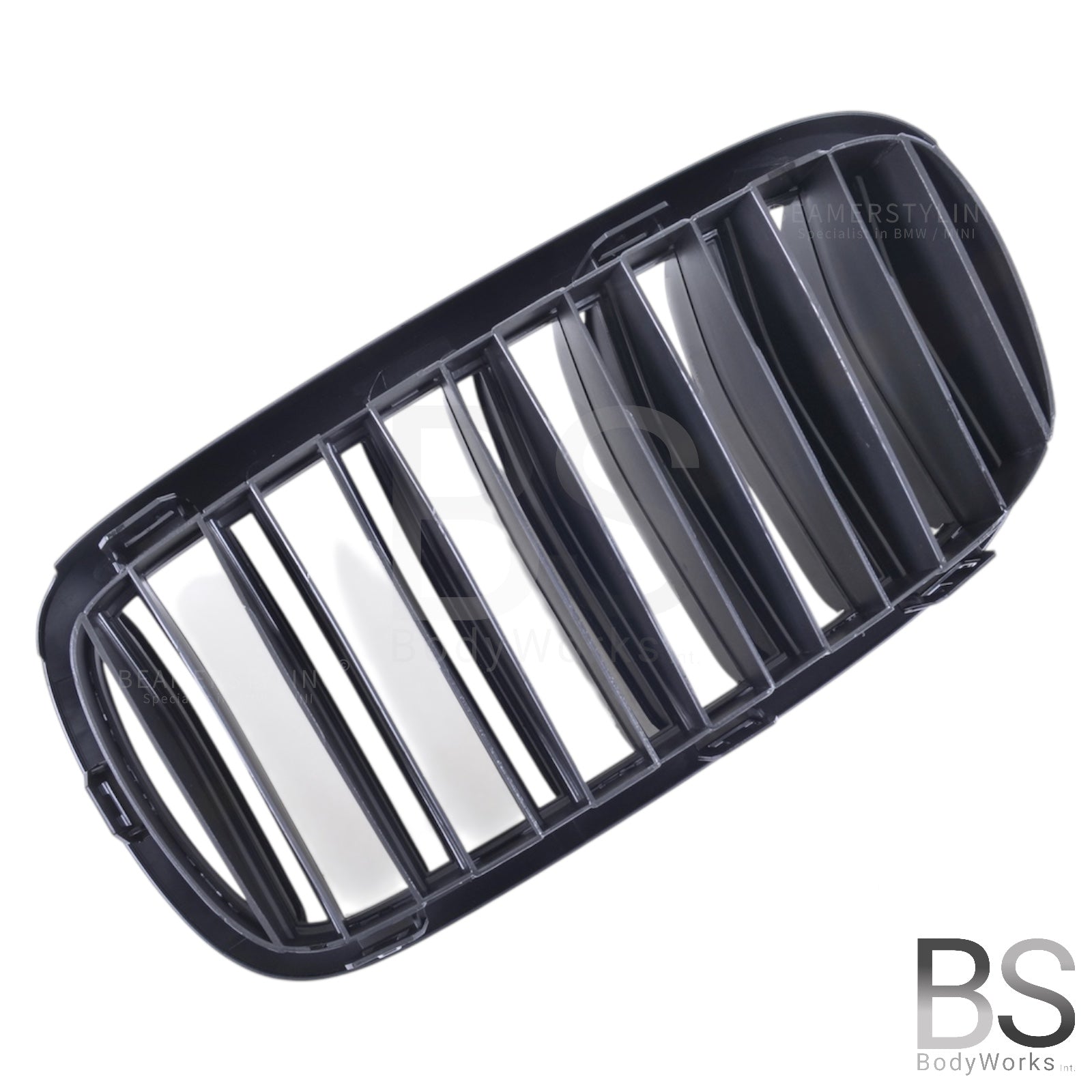 Nieren - BMW X5 F15 / F85 / X6 F16 / F86 - M Look  - Met Camera - Hoogglans Zwart | 2014-2019