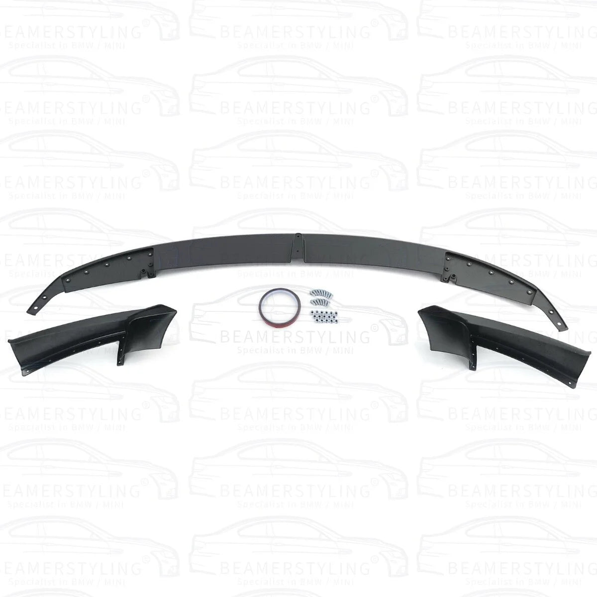 Front Lip - BMW F30 / F31 - M Performance Look - Matte Black
