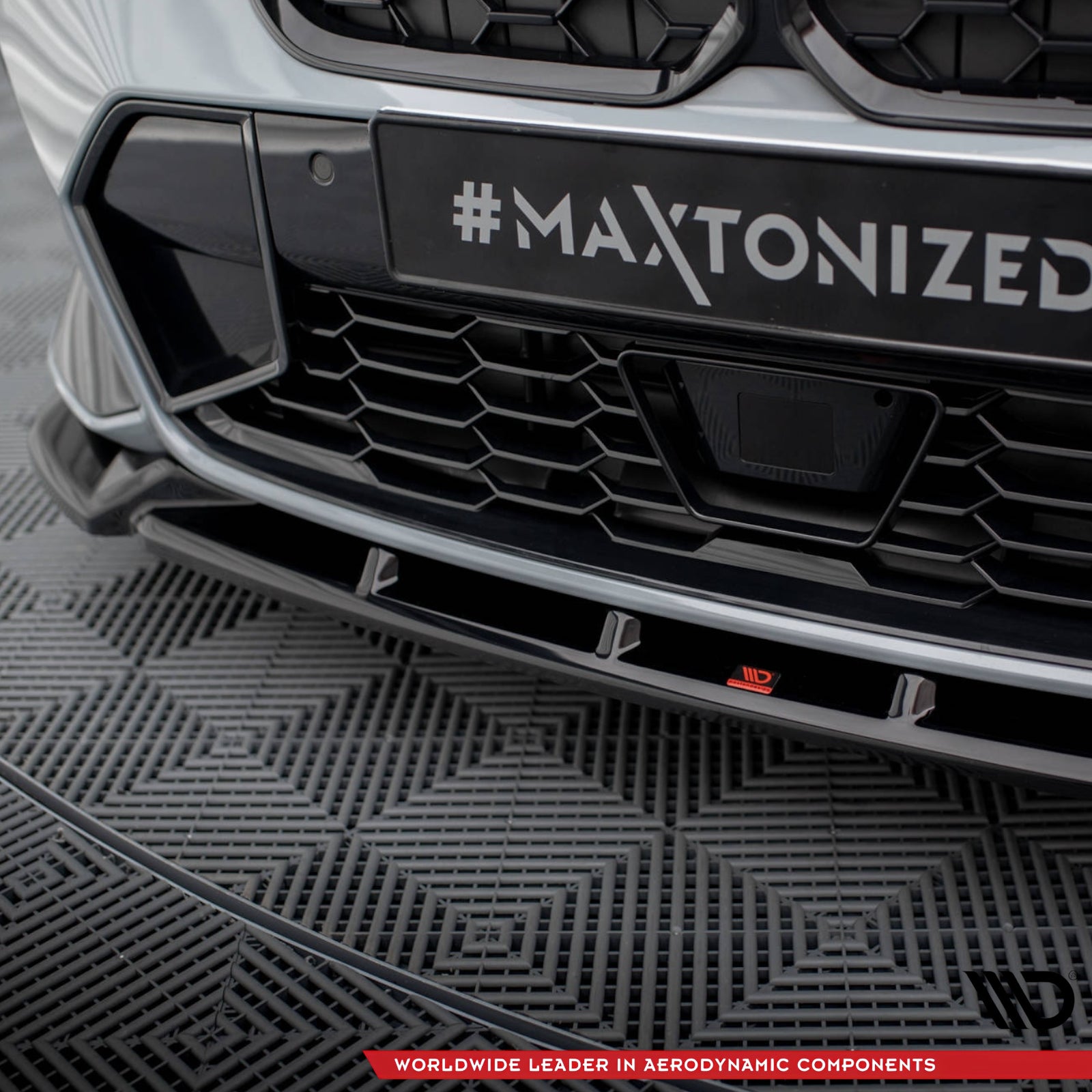 Front lip V1 - BMW G20LCI / G21LCI - M Pakket - Maxton Design | 22-25