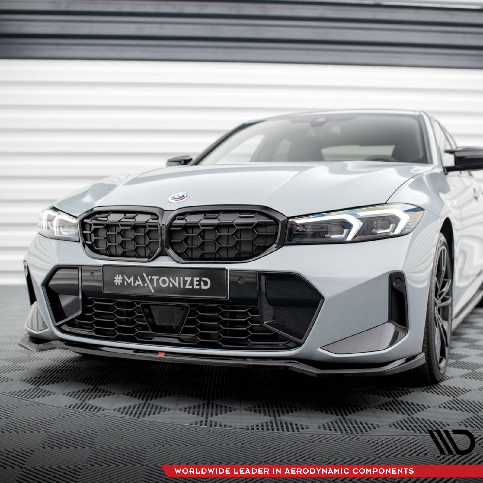 Front lip V2 - BMW G20LCI / G21LCI - M Pakket - Maxton Design | 22-25