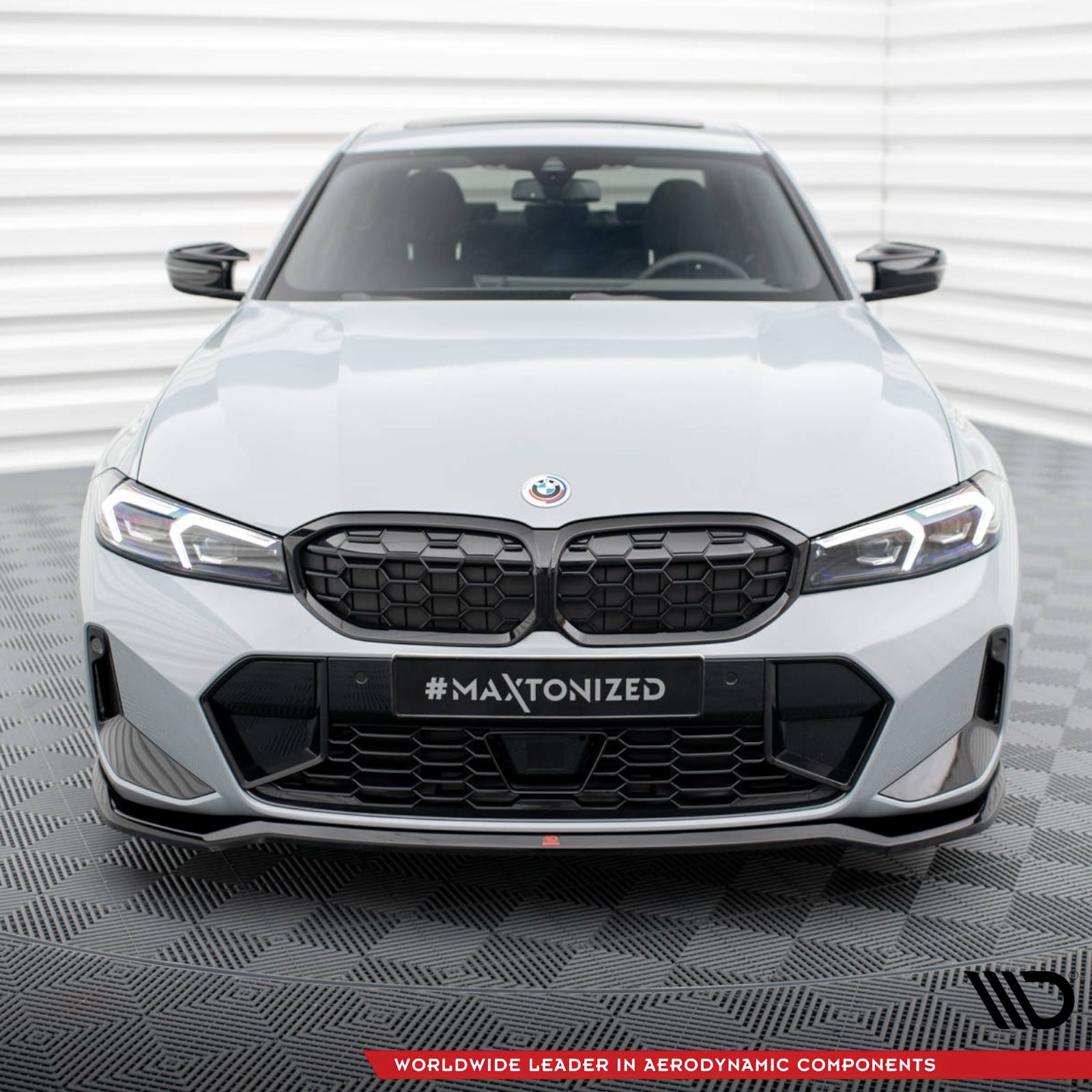 Front lip V2 - BMW G20LCI / G21LCI - M Pakket - Maxton Design | 22-25