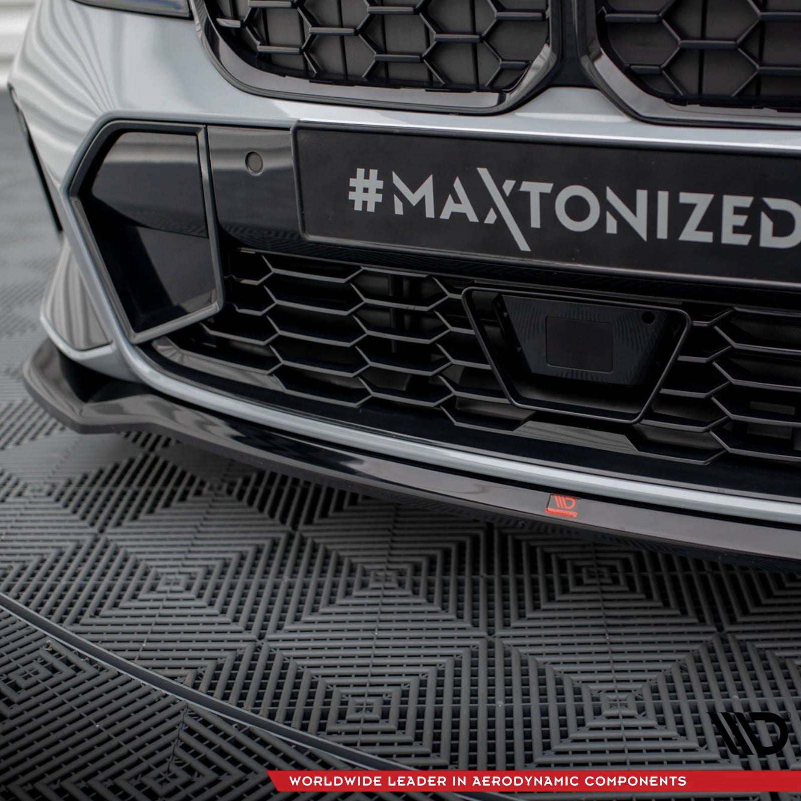 Front lip V2 - BMW G20LCI / G21LCI - M Pakket - Maxton Design | 22-25
