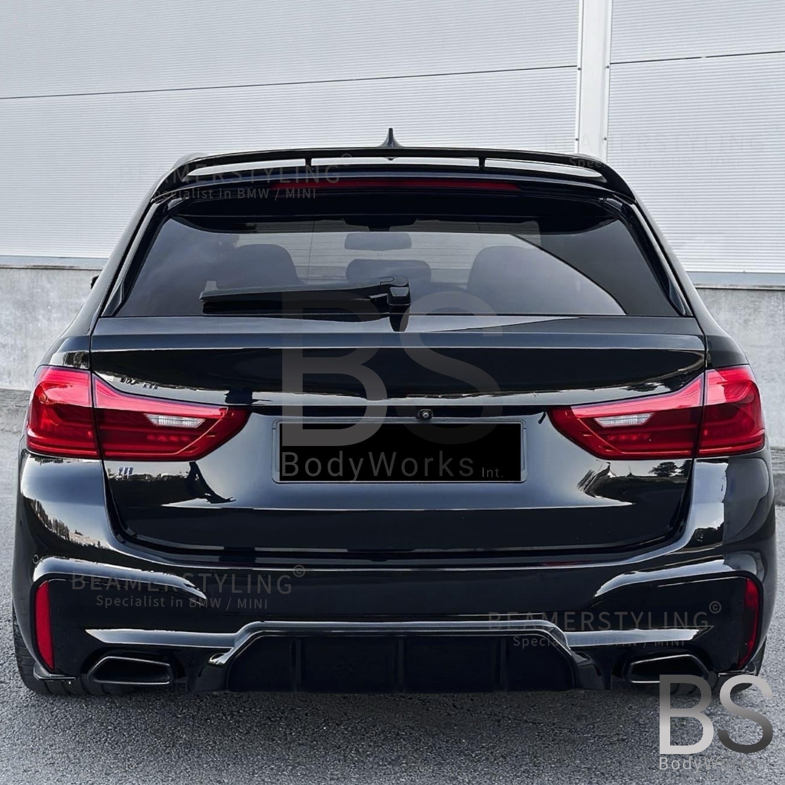 Dakspoiler - BMW G31 Touring - Hamann Style - Hoogglans Zwart | 2017-2023