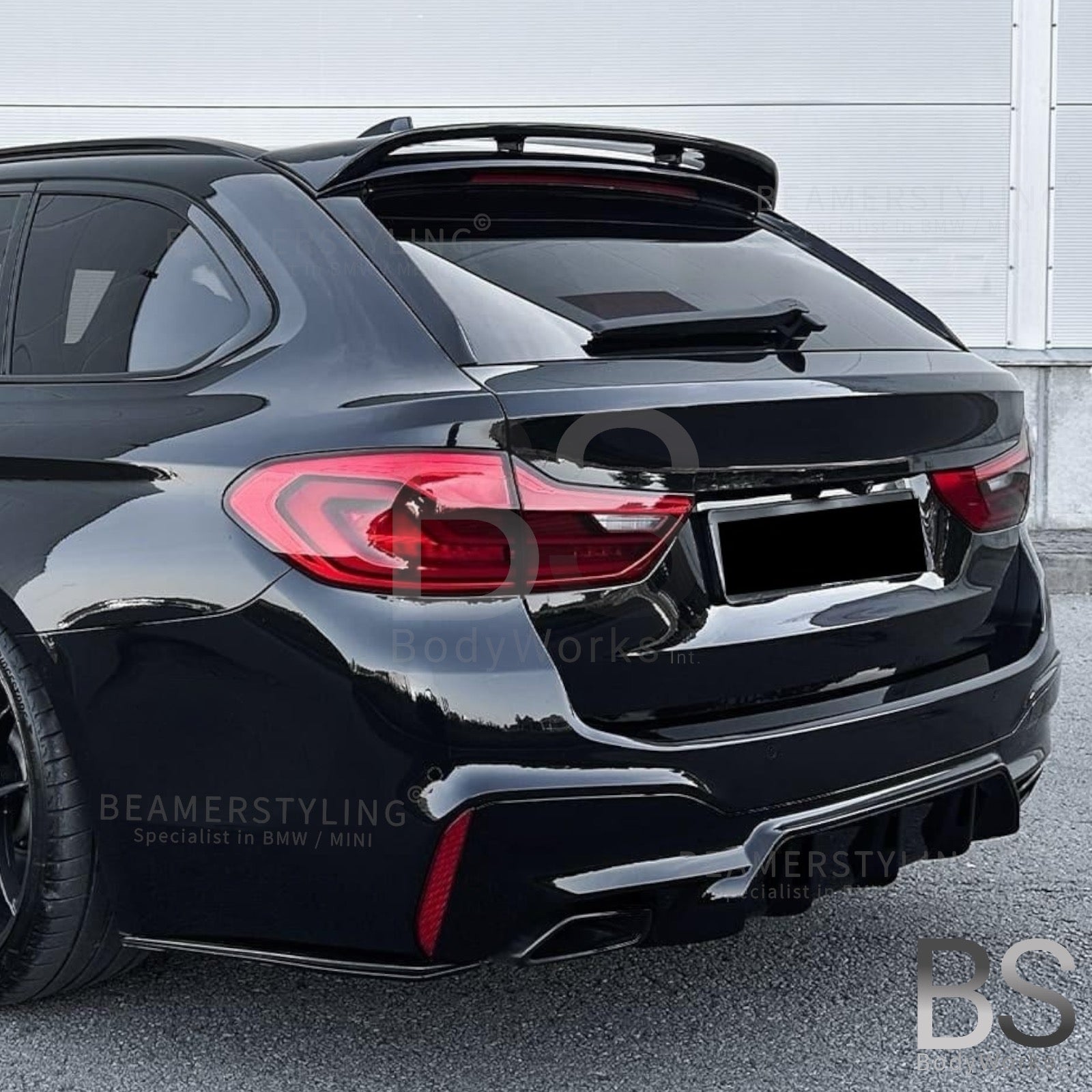 Dakspoiler - BMW G31 Touring - Hamann Style - Hoogglans Zwart | 2017-2023