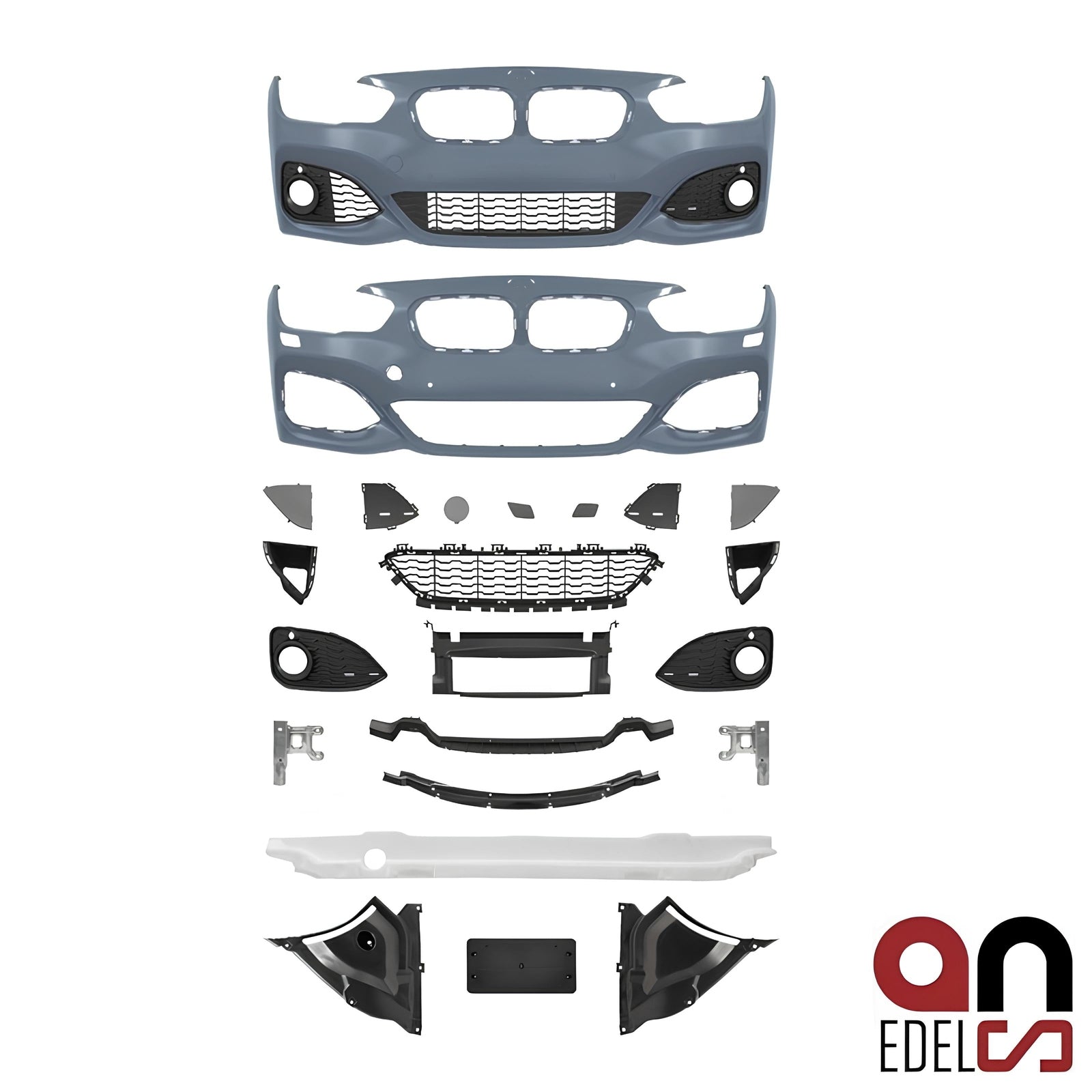 Voorbumper - BMW F20LCI / F21LCI - M Pakket Look | 15-19