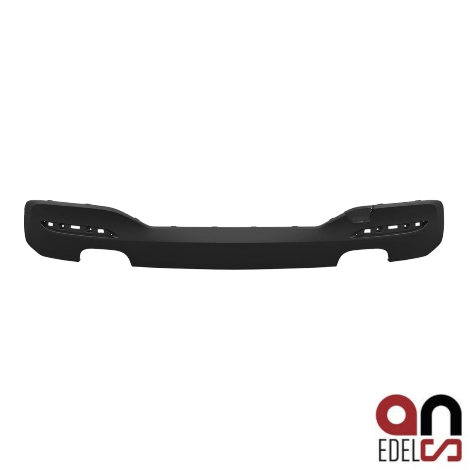 Diffuser - BMW 1 Serie F20LCI / F21LCI - M Pakket Look - 4 Uitlaten - Mat Zwart | 03/2015-2019