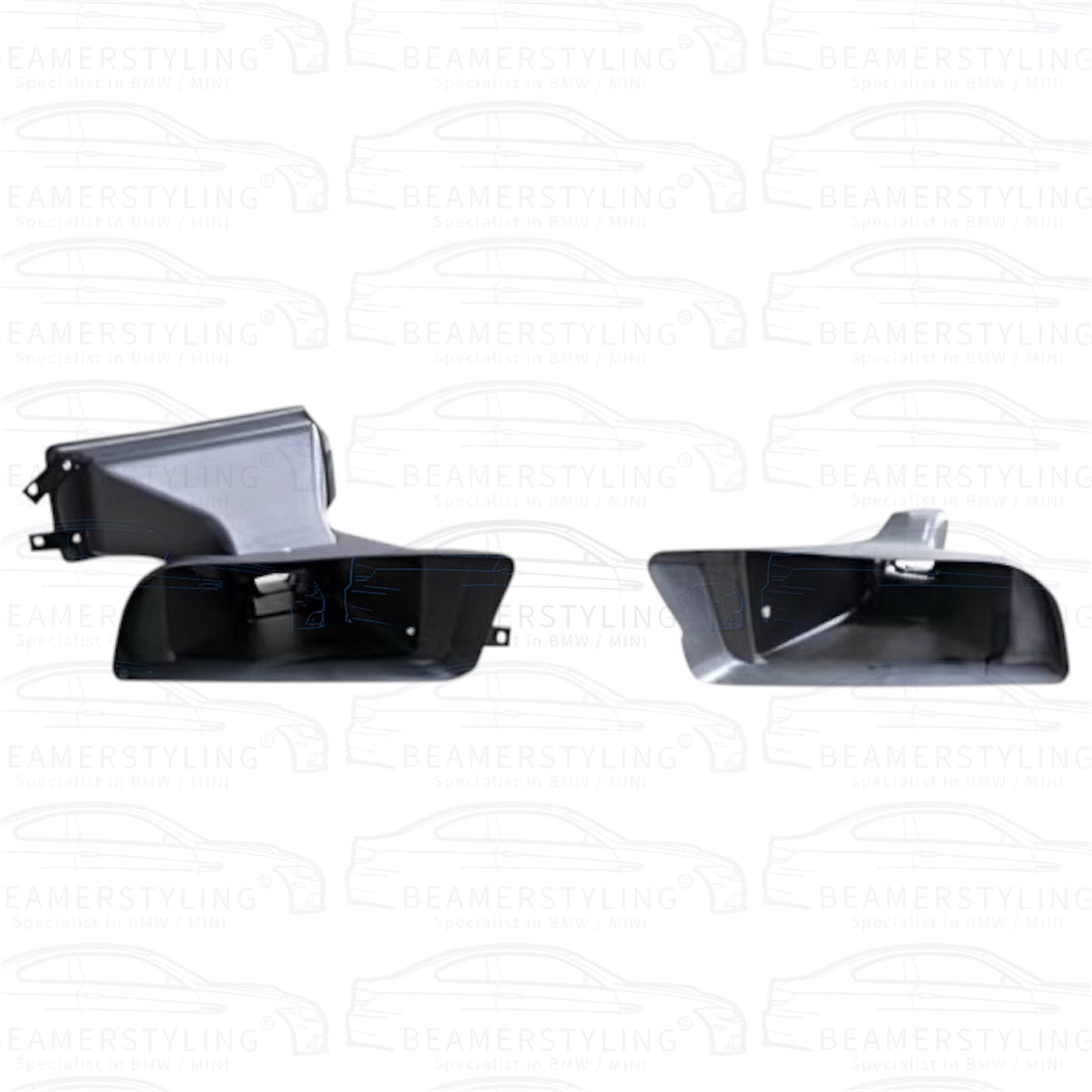 Air Scoops - BMW E92 / E93 - Voor M3 look voorbumper | 06-10