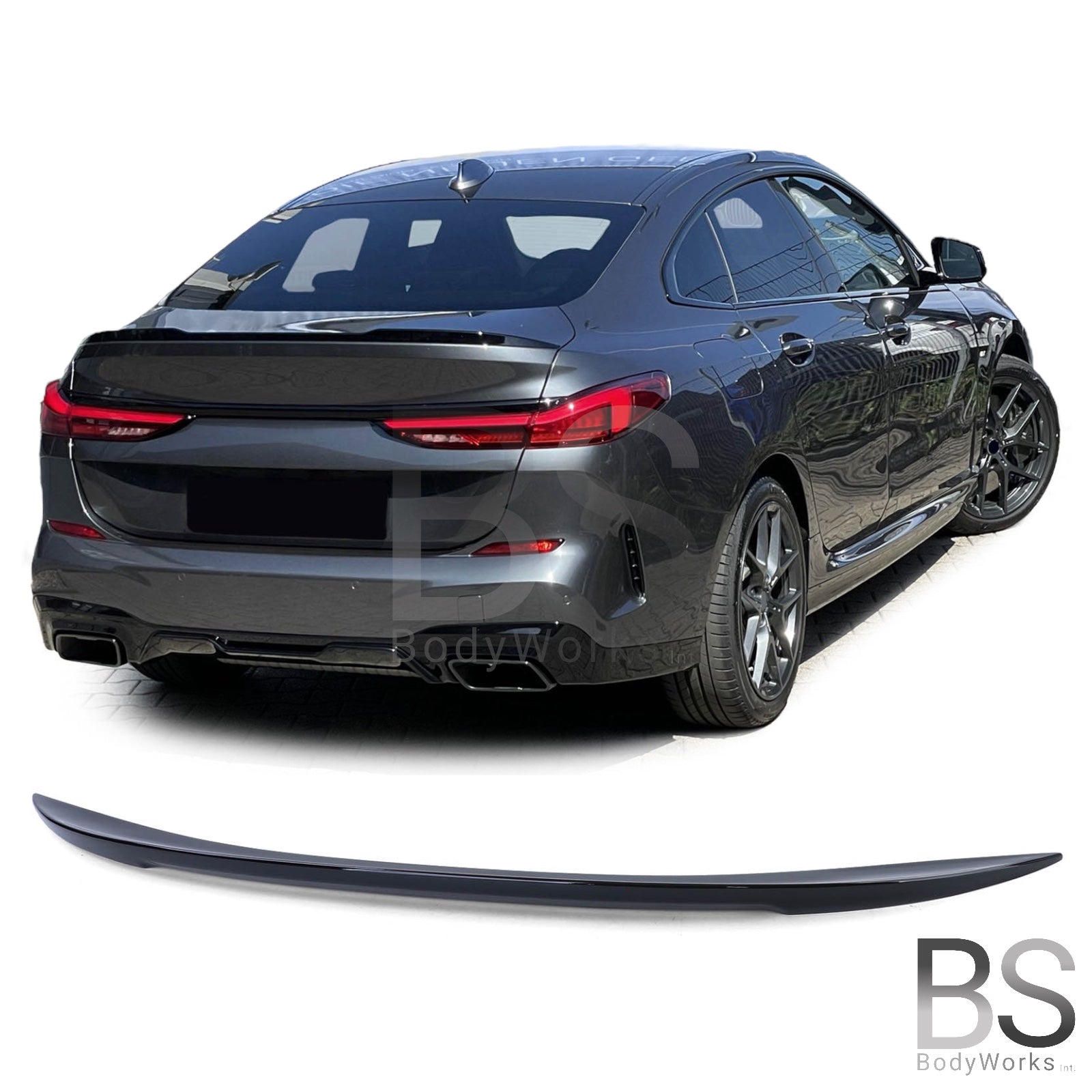 Spoiler - BMW F44 -  Performance Look - Hoogglans Zwart | 20-