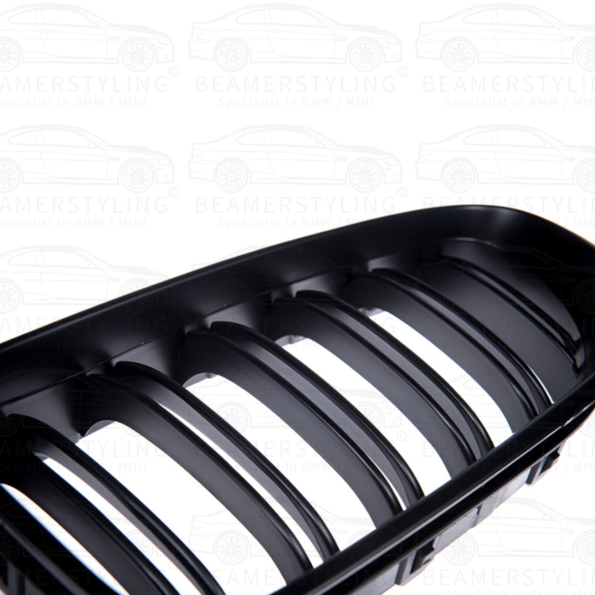 Nieren - BMW F12 / F13 / F06 - M Look - Mat Zwart | 11-18