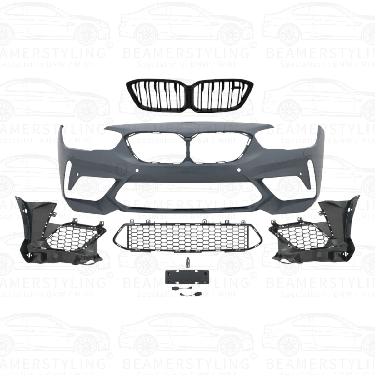 Voorbumper - BMW F20LCI / F21LCI - M2C Look | 2015-2019