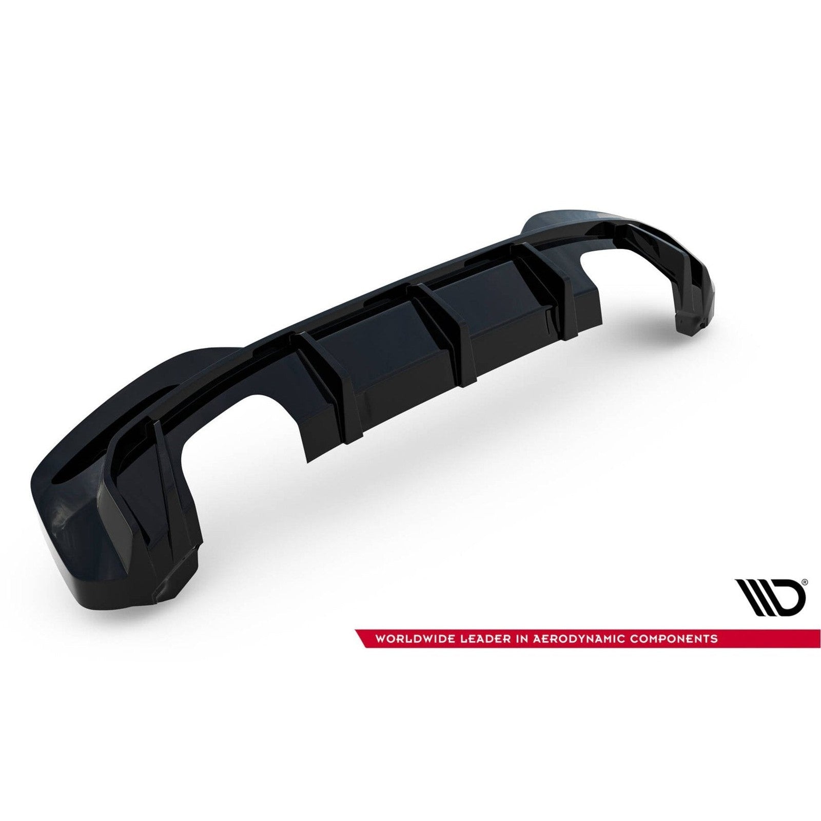 Diffuser V3 - BMW F20LCI / F21LCI - 4 Uitlaten - Maxton Design | 2015-2019