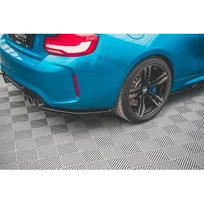 Achterbumper Splitters V2 - BMW M2 F87 - Maxton Design | 2016-2020