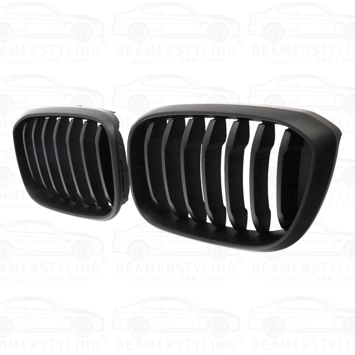 Nieren - BMW X3 G01 / X4 G02 - M Performance Look - Mat Zwart | 2017-2021