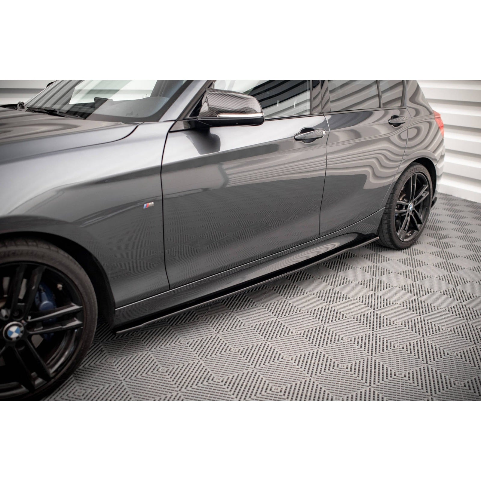 Side Skirt Extensions V2 - BMW 1 Serie F20 - Maxton Design | 11-19