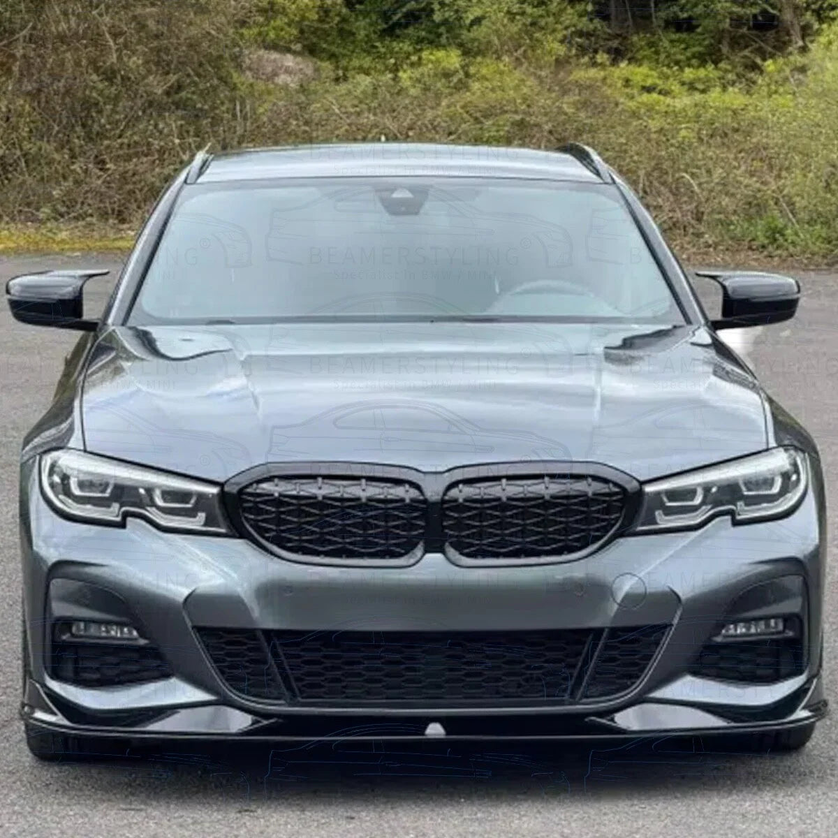 Spiegelkappen - M Look - BMW G20 G21 G30 G31 G32 G11 G14 G15 | Hoogglans Zwart