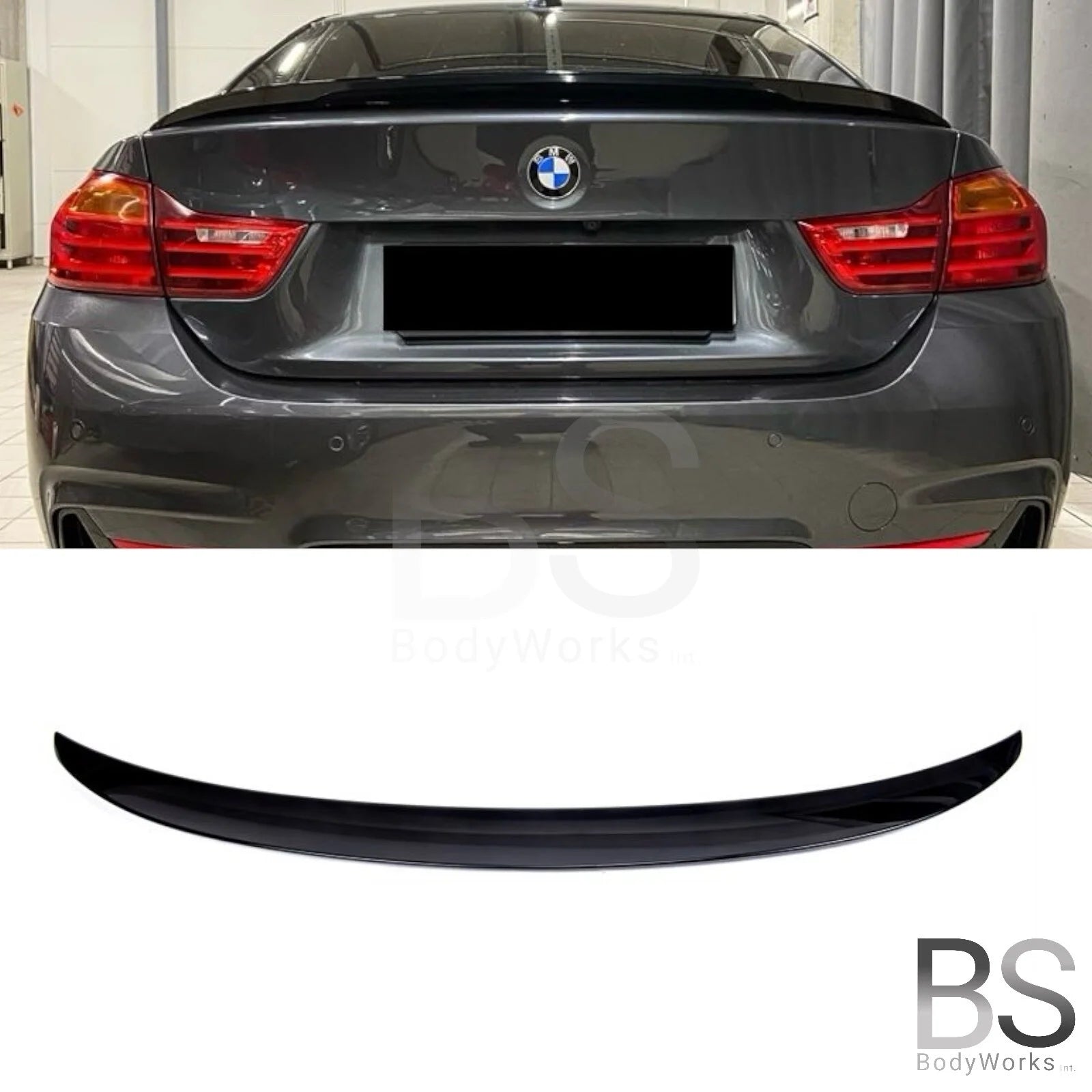 Spoiler - BMW F32 Coupé - M Performance Look - Hoogglans Zwart | 13-21