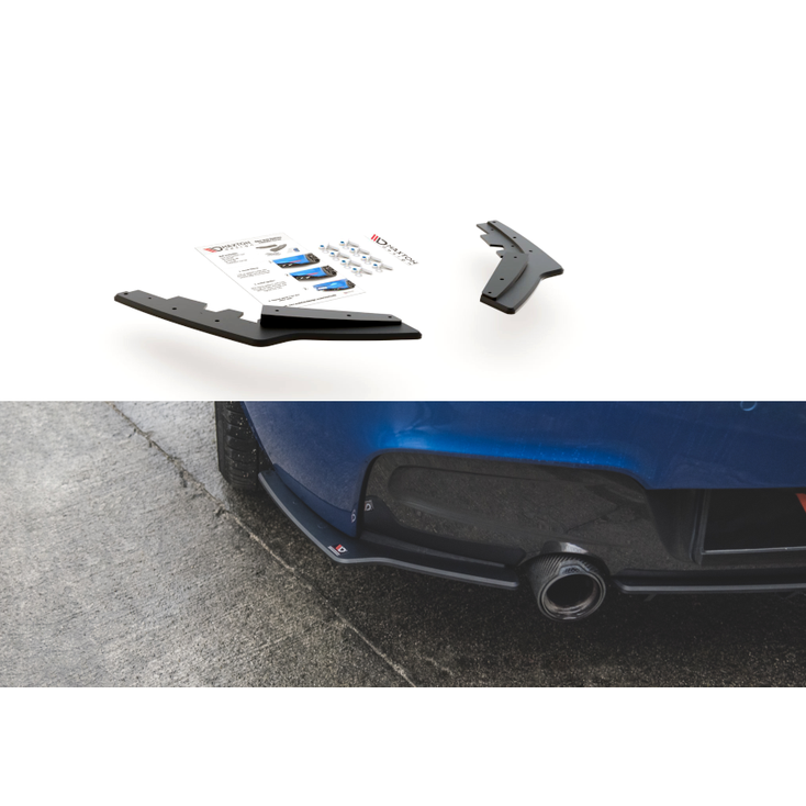 Street Pro Achterbumper Splitters - BMW F20 / F21 - M Pakket - Maxton Design | 2011-2015