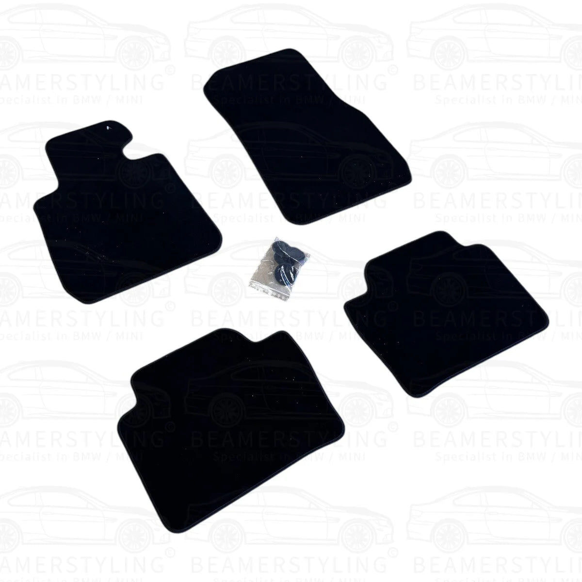Vloermatten set - BMW 3 Serie  F30 / F31 - Premium velours | 2011-2019