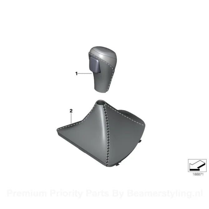 Automaat Keuzehendel - BMW E8X | E9X - M Performance | Origineel BMW