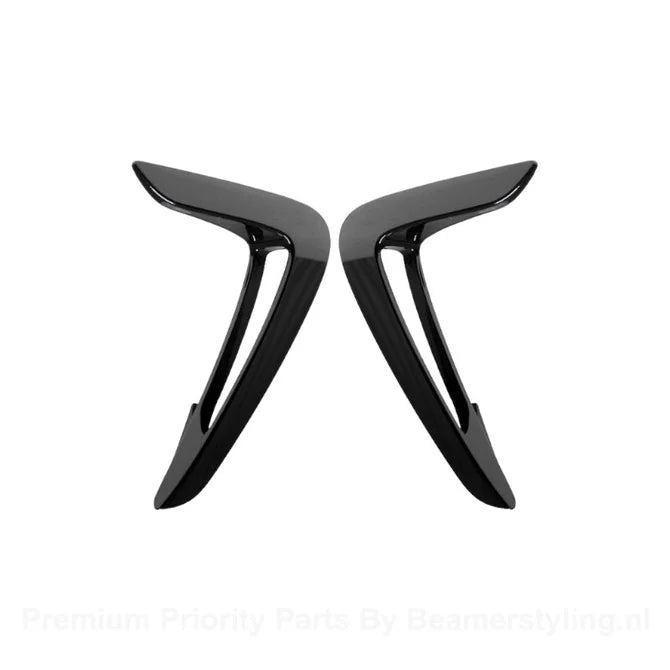 Fender Covers - Passend Voor BMW F32 / F33 / F36 - Hoogglans Zwart