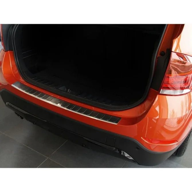 Achterbumper Beschermer - BMW X1 E84 - Rvs - Ribben | 09 - 12 - Beamerstyling.nl