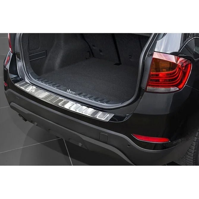 Achterbumper Beschermer - BMW X1 E84 - Rvs - Ribben | 12 - 15 - Beamerstyling.nl