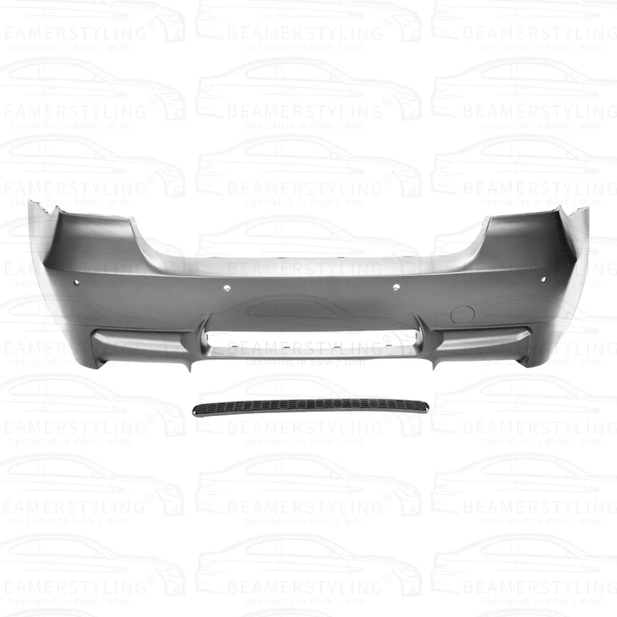 Achterbumper - BMW 3 Serie E90 Sedan - M3 look - Met PDC | 2005 - 2012 - Beamerstyling.nl