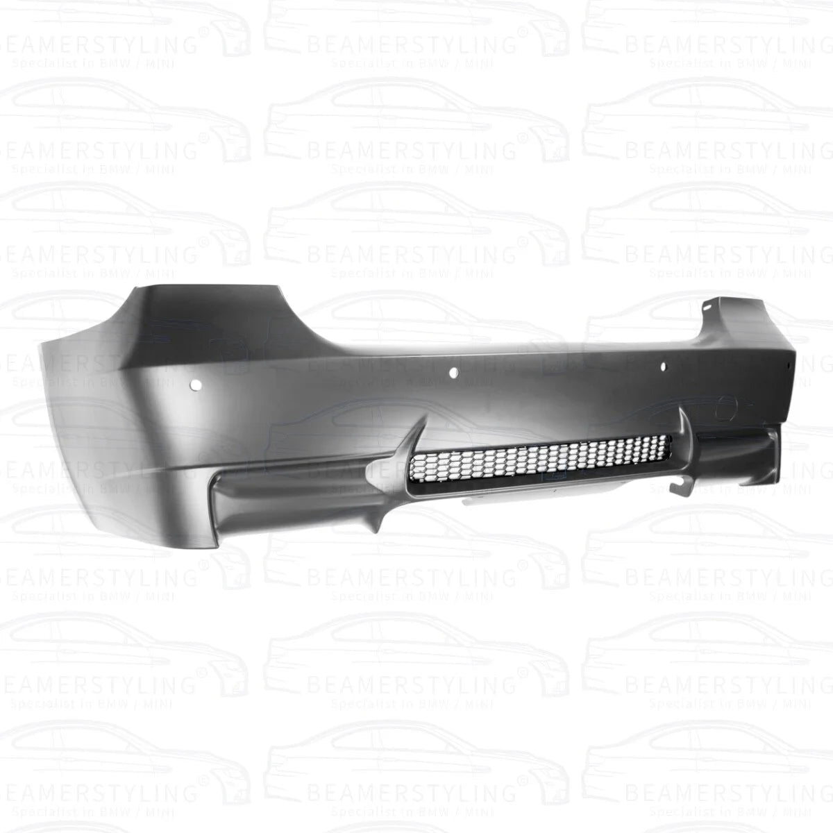 Achterbumper - BMW 3 Serie E90 Sedan - M3 look - Met PDC | 2005 - 2012 - Beamerstyling.nl