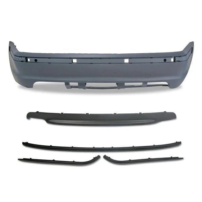 Achterbumper - BMW E46 Sedan - M Pakket Look | 1998-2005 — Met Parkeersensoren Voorbereiding - Beamerstyling.nl