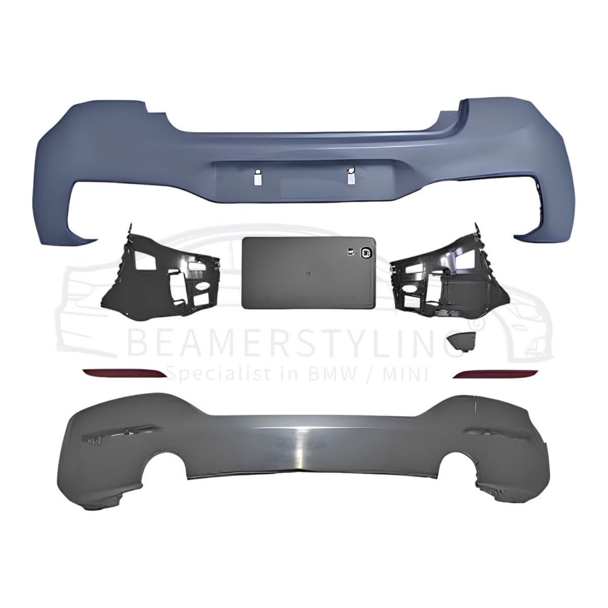 Achterbumper - BMW F20 / F21 - M Pakket Look | 2015 - 2019 - Beamerstyling.nl