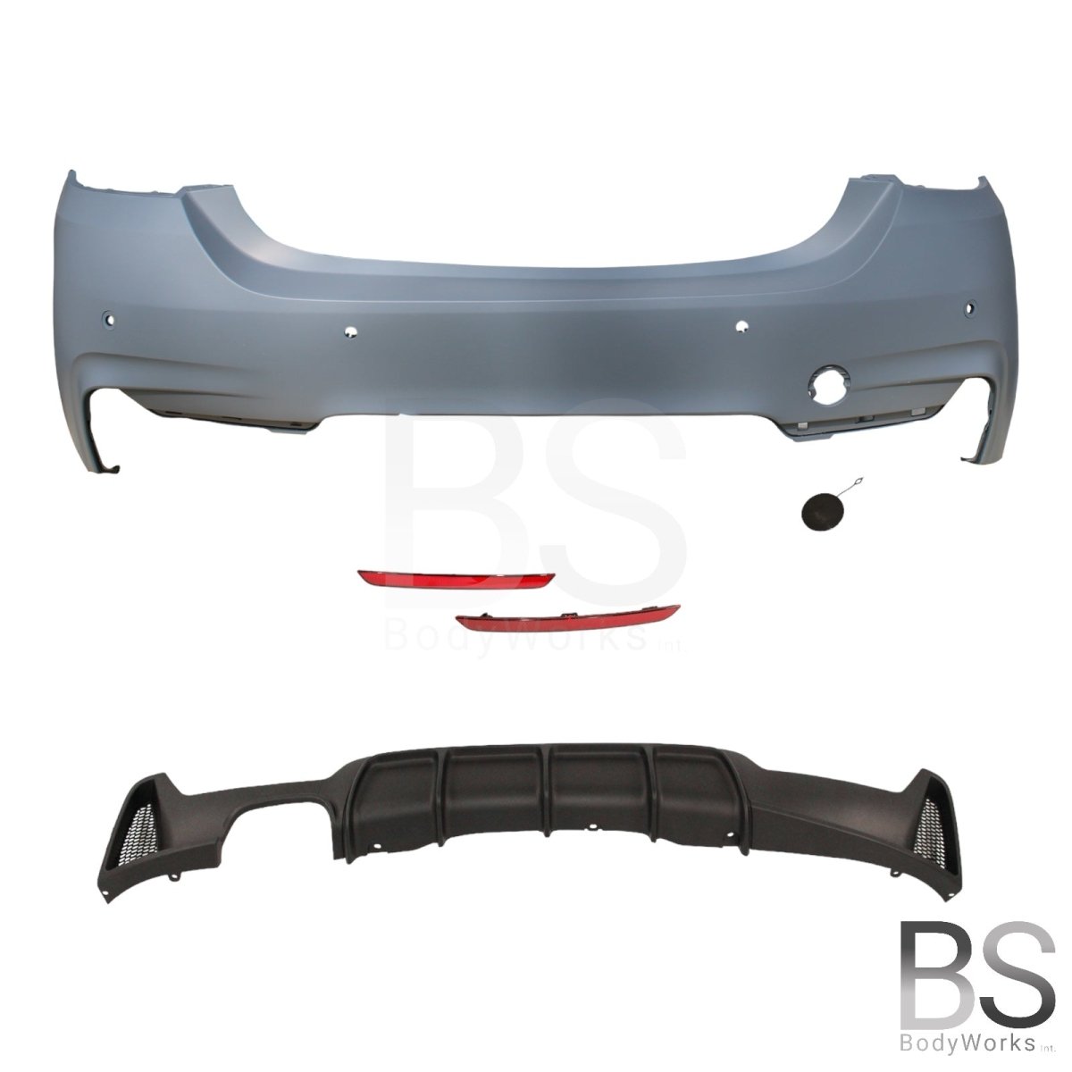 Achterbumper - BMW F32 / F33 - M Performance Look - PDC | 13 - 21 - Beamerstyling.nl