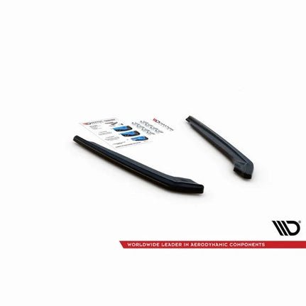 Achterbumper Extensions - BMW M5 F90 - Maxton Design — Hoogglans Zwart - Beamerstyling.nl